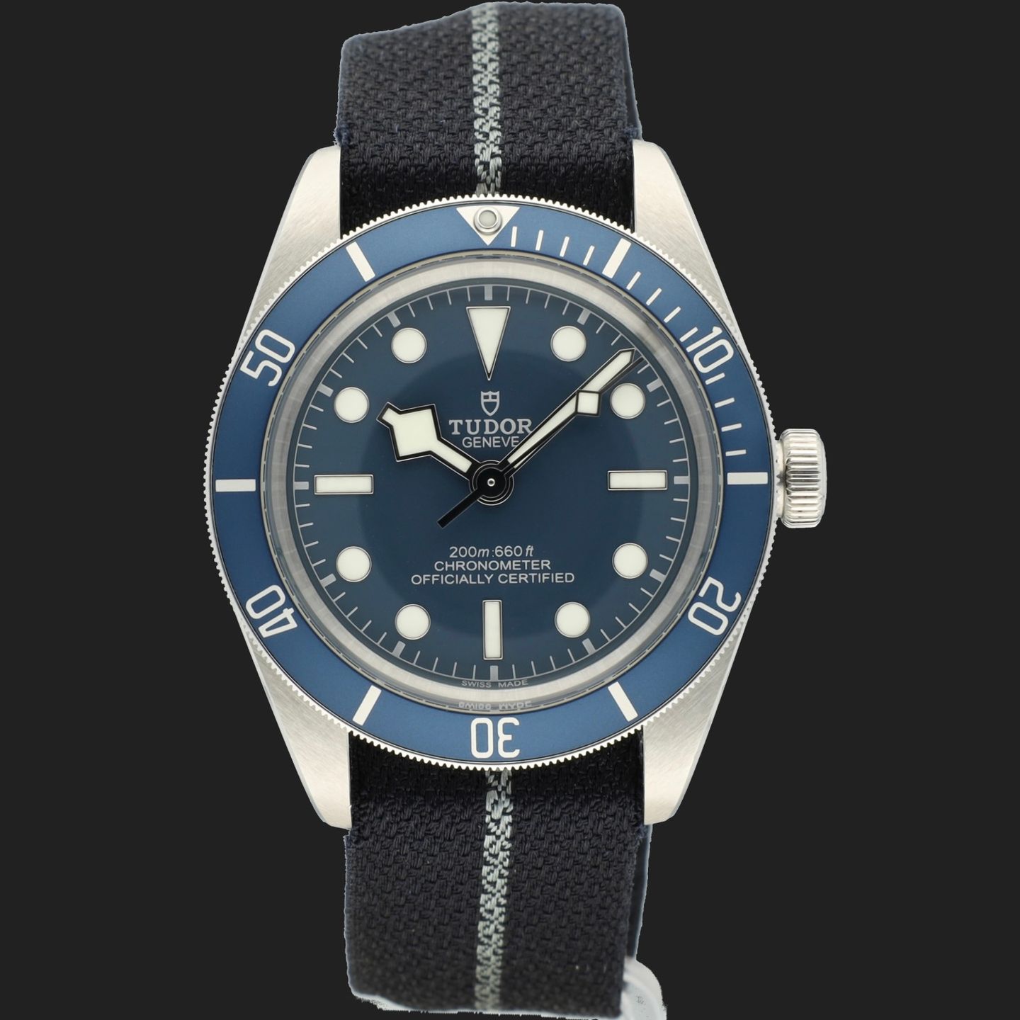 Tudor Black Bay Fifty-Eight 79030B (2022) - Blauw wijzerplaat 39mm Staal (3/8)