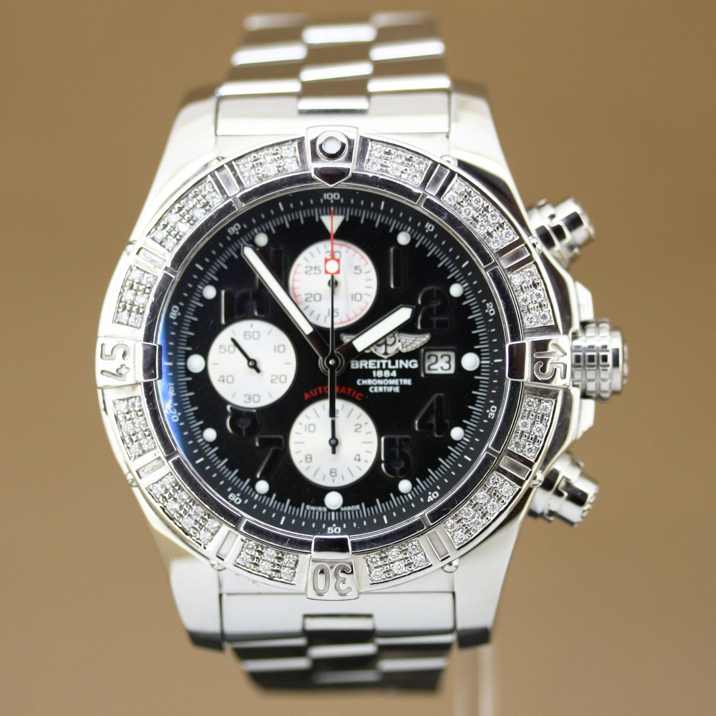 Breitling Super Avenger A13370 (2011) - 48mm Staal (3/8)