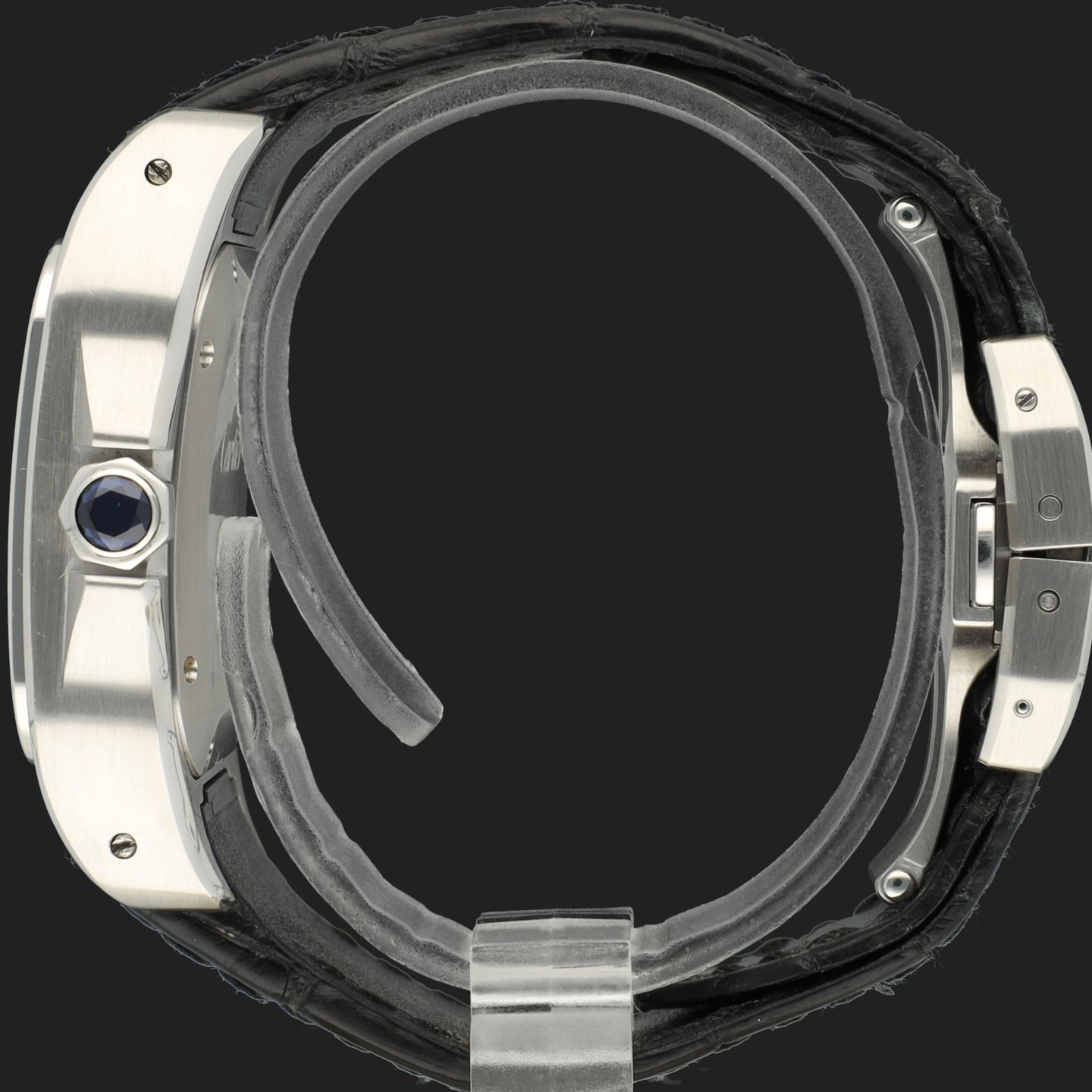 Cartier Santos 100 W20106X8 (2008) - Wit wijzerplaat 33mm Staal (7/8)