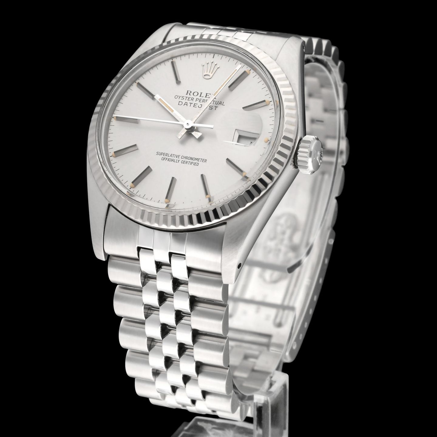 Rolex Datejust 36 16014 (1985) - Silver dial 36 mm Steel case (2/8)