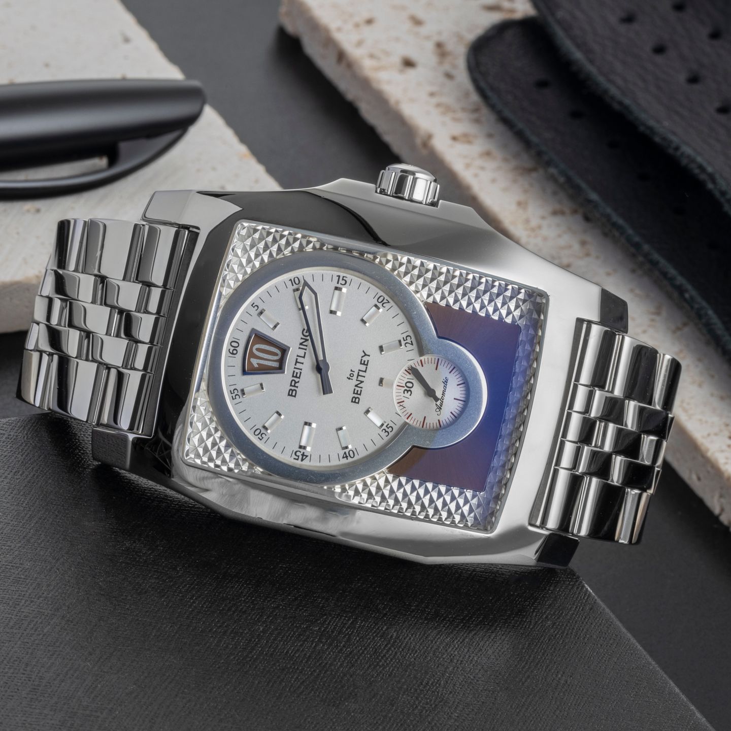 Breitling Bentley Flying B A28362 (Onbekend (willekeurig serienummer)) - 57 mm Staal (2/8)