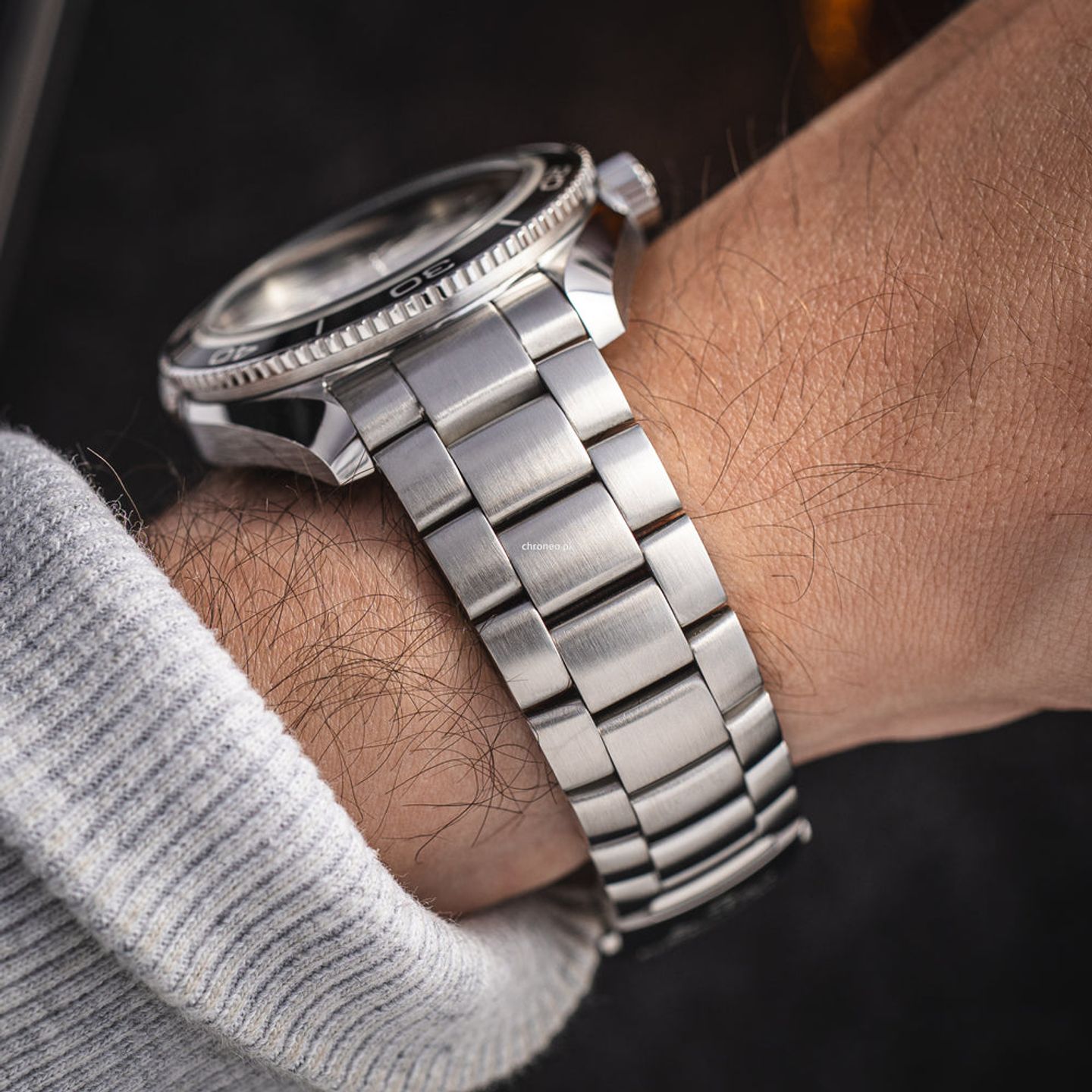 Omega Seamaster Planet Ocean 2201.50.00 (2011) - Zwart wijzerplaat 42mm Staal (6/8)