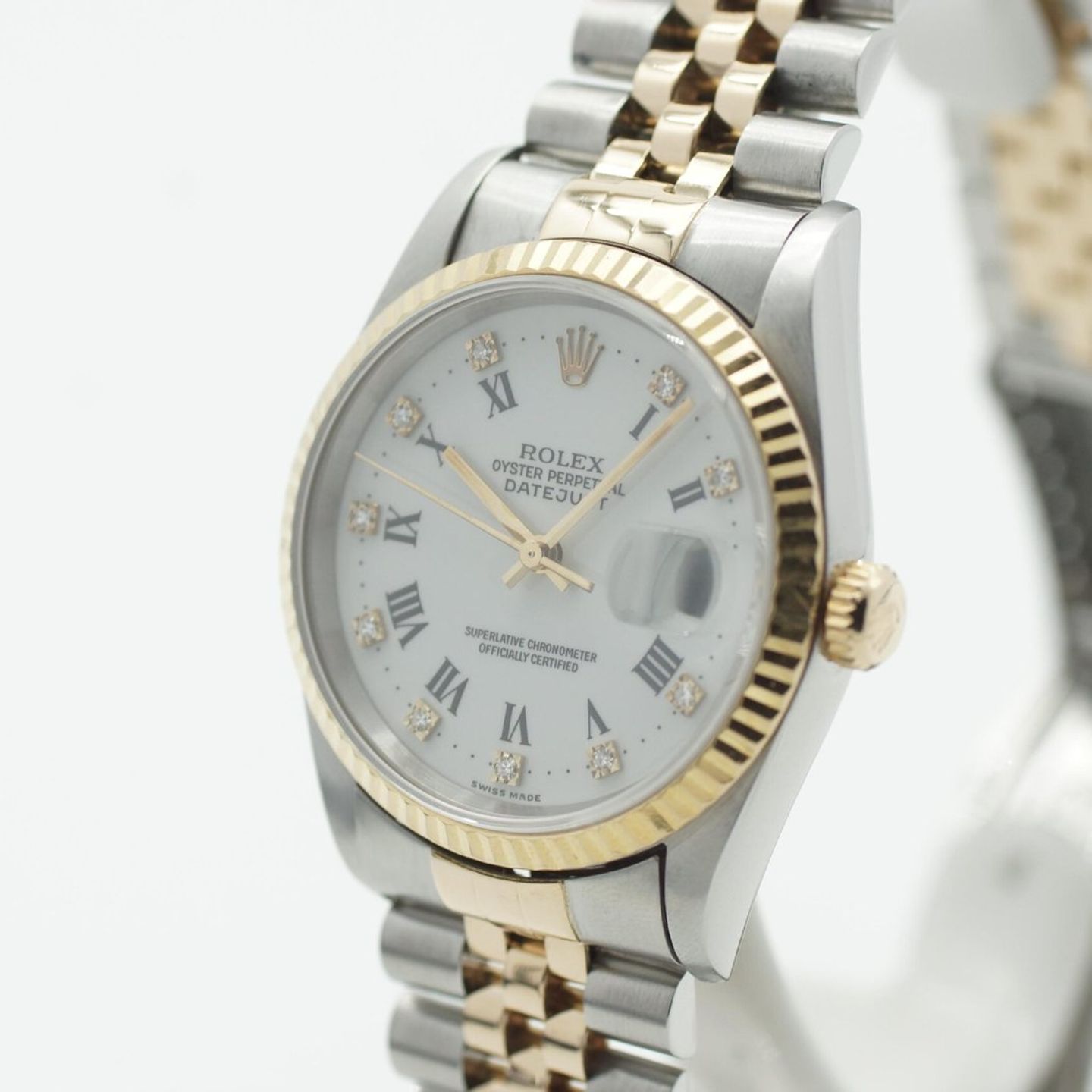 Rolex Datejust 36 16233 (2001) - 36mm Goud/Staal (4/8)