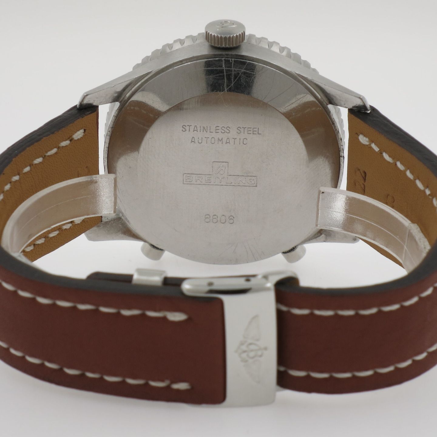 Breitling Old Navitimer 8806 (1973) - Zwart wijzerplaat 41mm Staal (3/4)