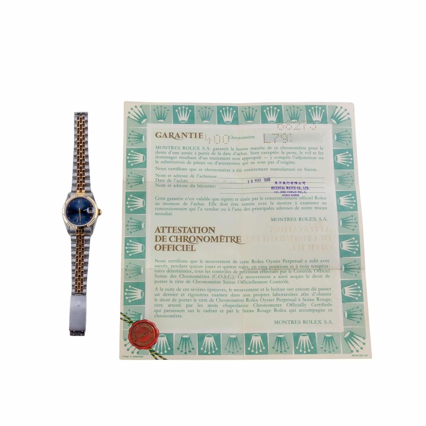 Rolex Datejust 31 68273 (1989) - 31mm Goud/Staal (8/8)