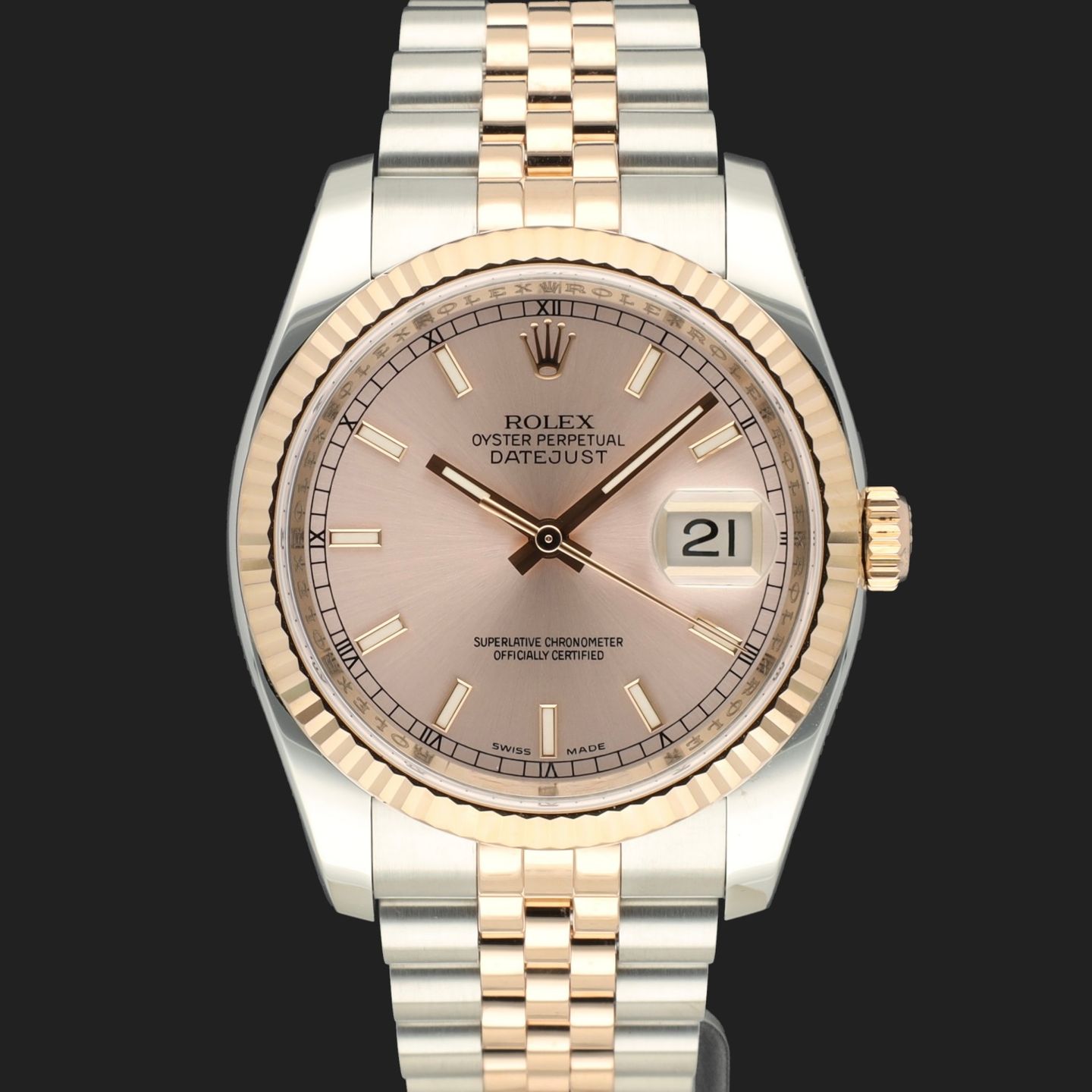 Rolex Datejust 36 116231 (2006) - 36mm Goud/Staal (2/7)
