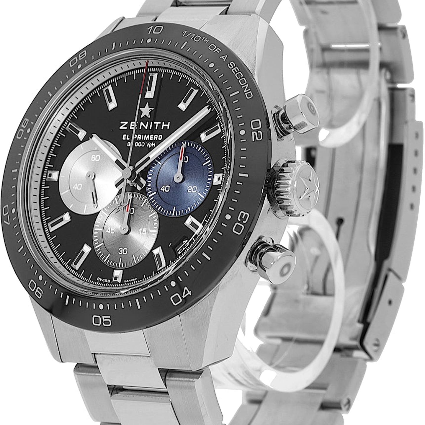 Zenith Chronomaster Sport 03.3100.3600/21.C822 (2023) - Black dial 41 mm Steel case (3/7)