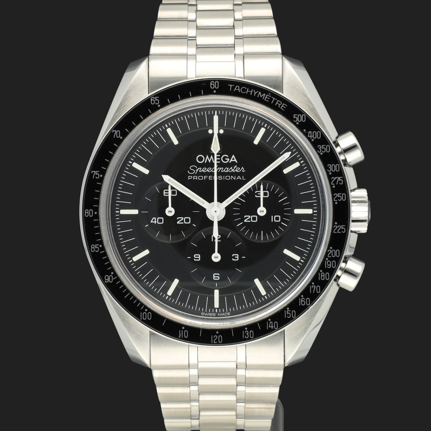 Omega Speedmaster Professional Moonwatch 310.30.42.50.01.002 (2024) - Black dial 42 mm Steel case (2/7)