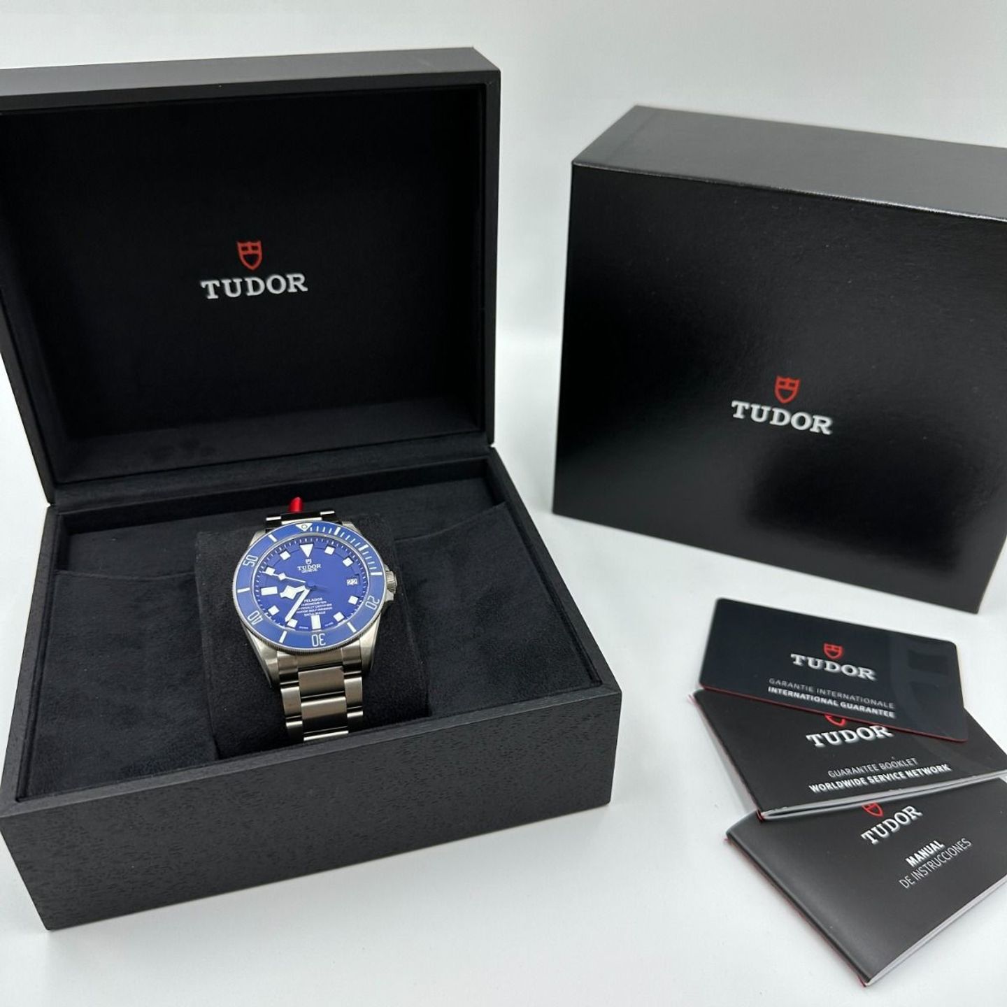 Tudor Pelagos 25600TB-0001 (2023) - Blue dial 42 mm Titanium case (2/8)