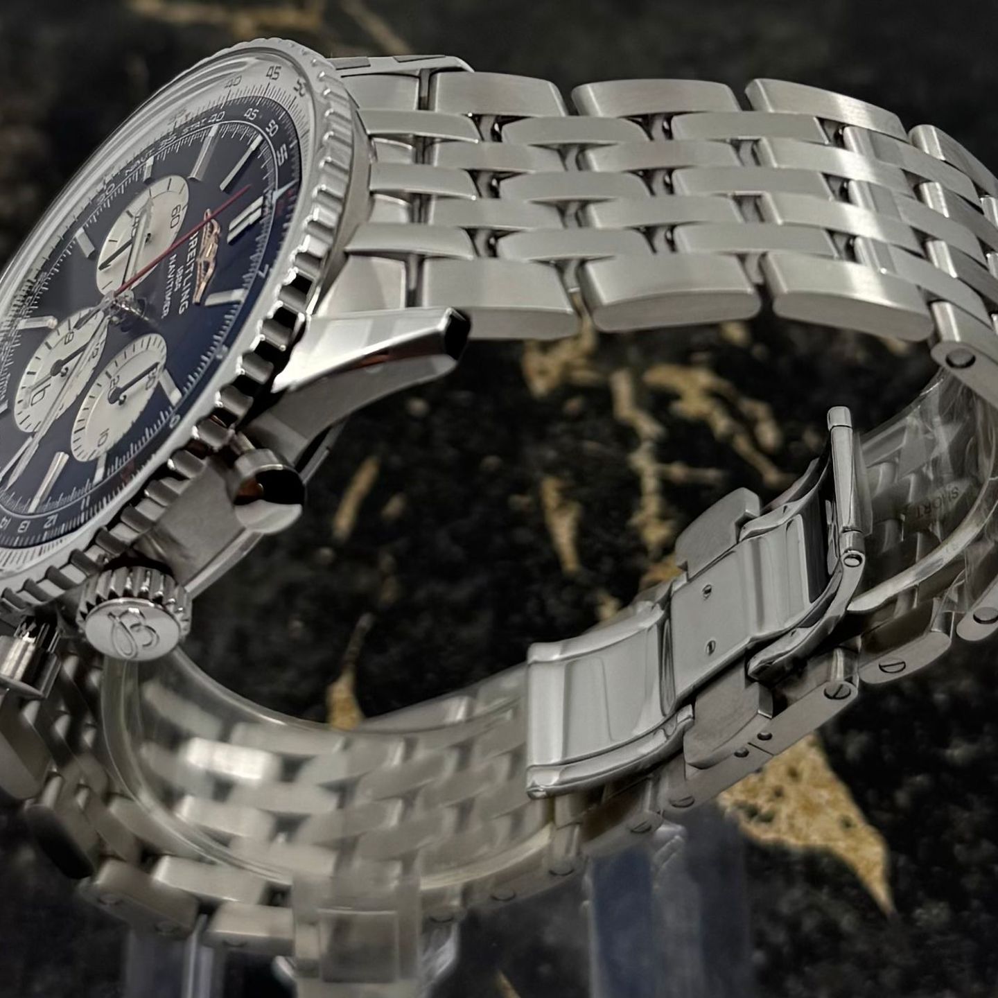 Breitling Navitimer 01 (46 MM) AB0137211B1A1 (2025) - Zwart wijzerplaat 46mm Staal (7/8)
