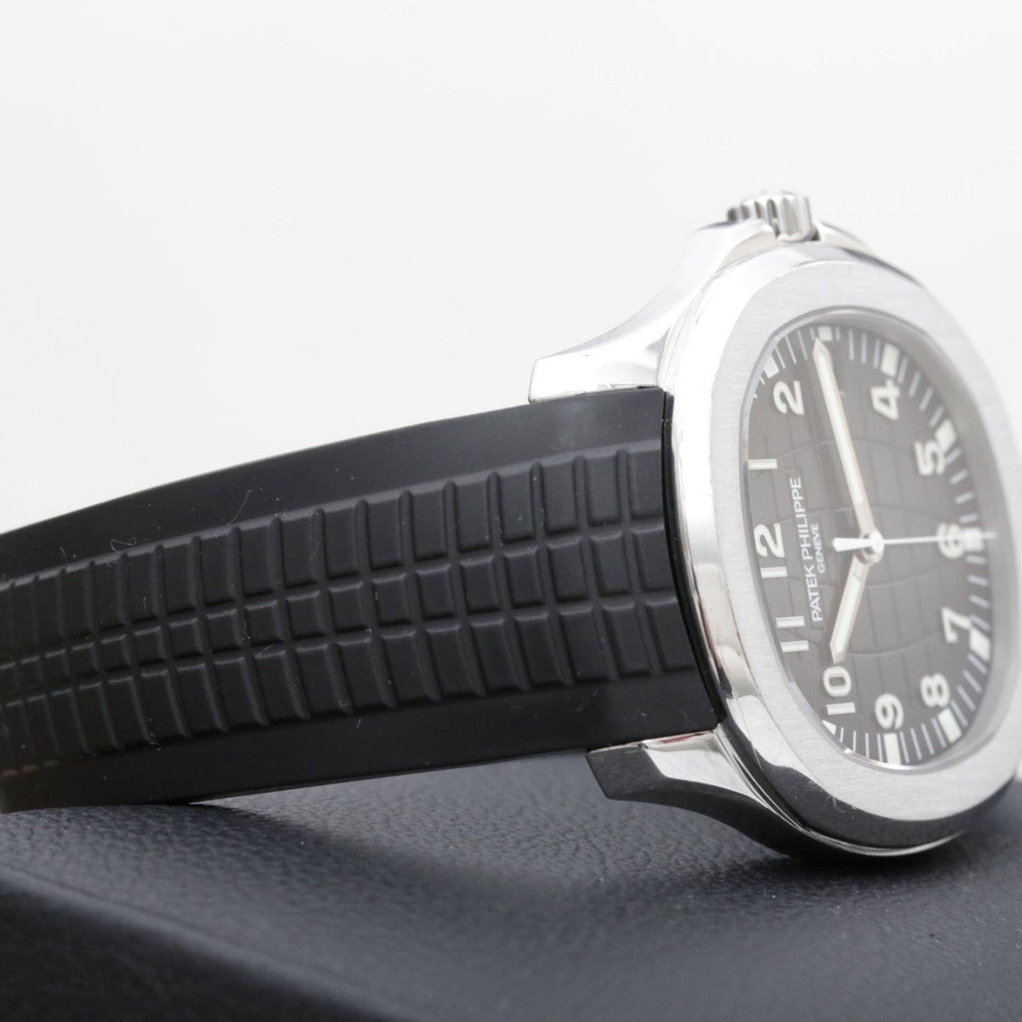 Patek Philippe Aquanaut 5167A (2007) - Zwart wijzerplaat 41mm Staal (8/8)