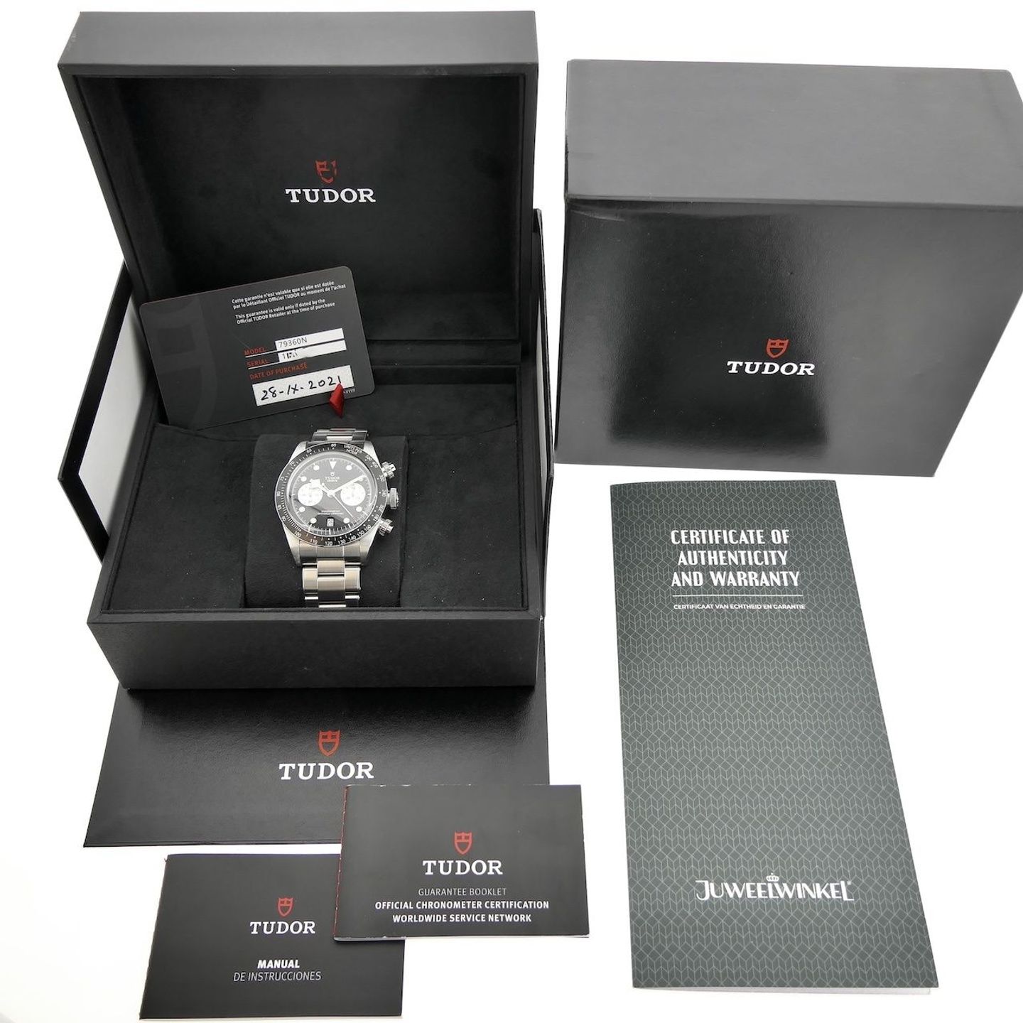 Tudor Black Bay Chrono 79360N (2021) - 41 mm Steel case (4/8)