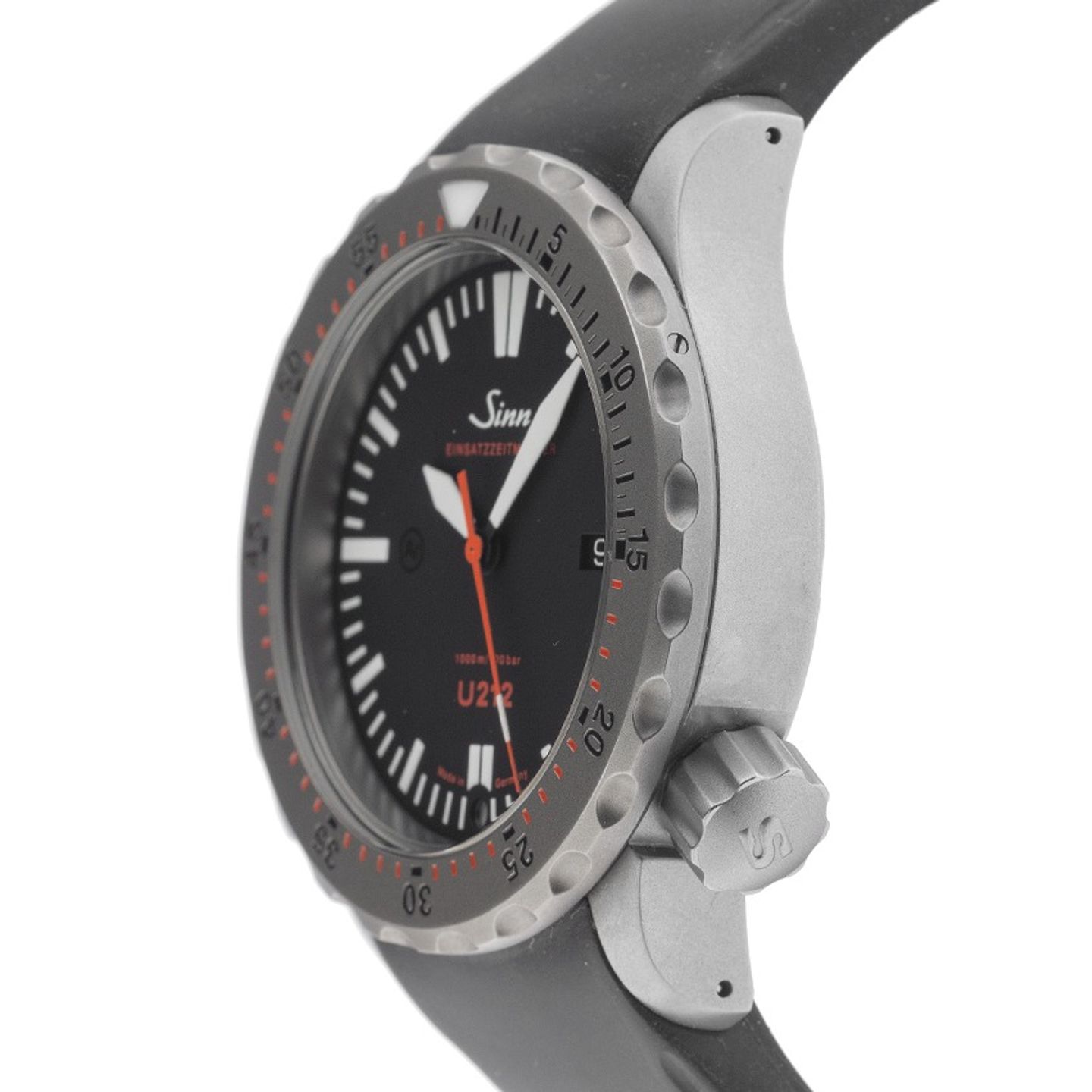 Sinn U212 212.040 (2021) - Zwart wijzerplaat 47mm Staal (4/7)