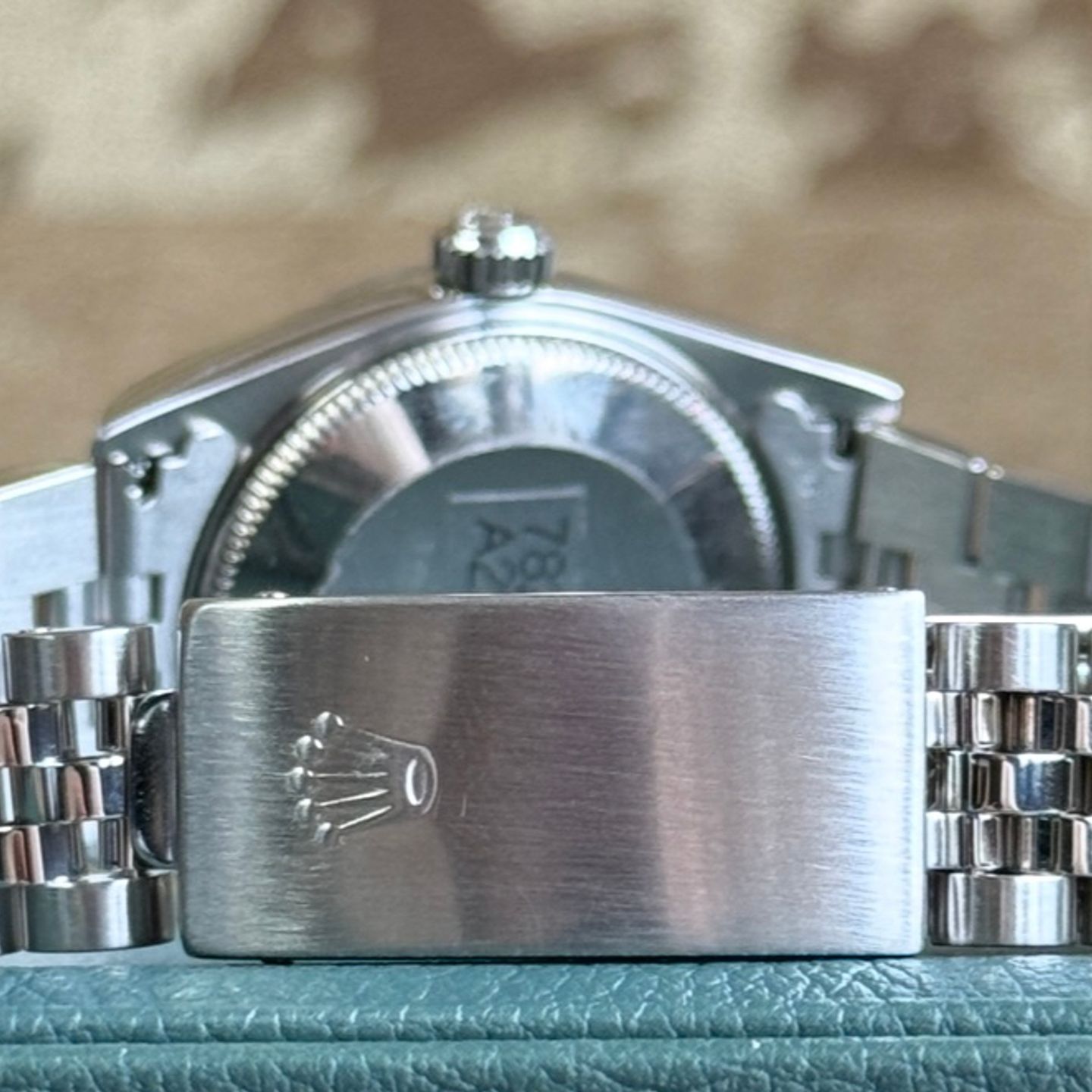 Rolex Datejust 31 78274 (2000) - Pink dial 31 mm Steel case (5/8)