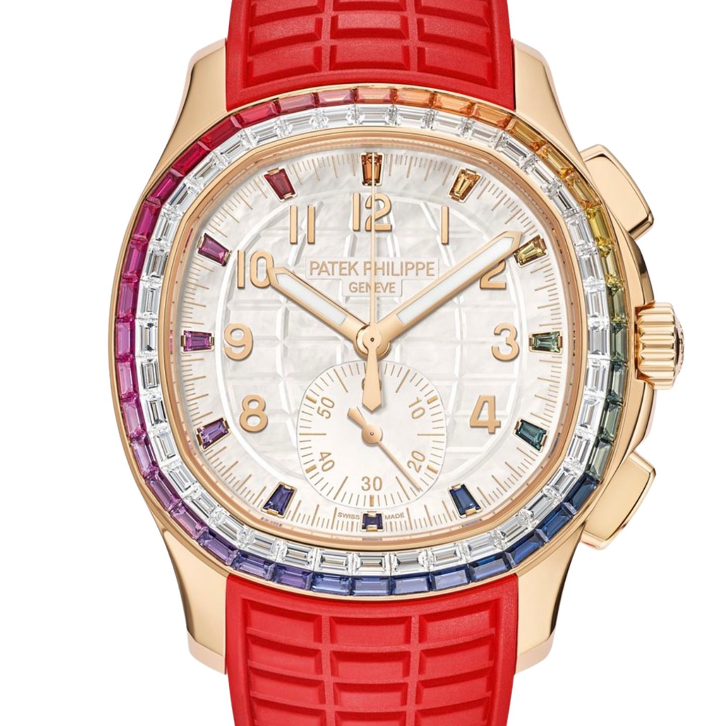 Patek Philippe Aquanaut 7968/300R-001 (Unknown (random serial)) - White dial 40 mm Rose Gold case (1/1)