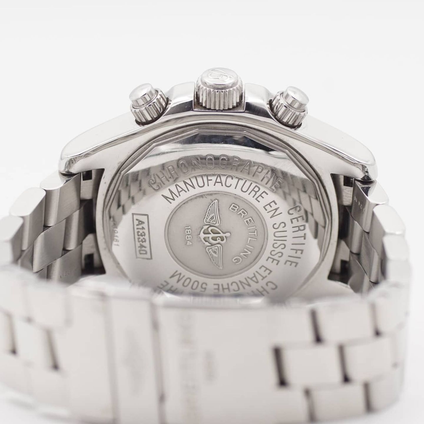 Breitling Superocean Chronograph II A13340 (2004) - White dial 42 mm Steel case (8/8)