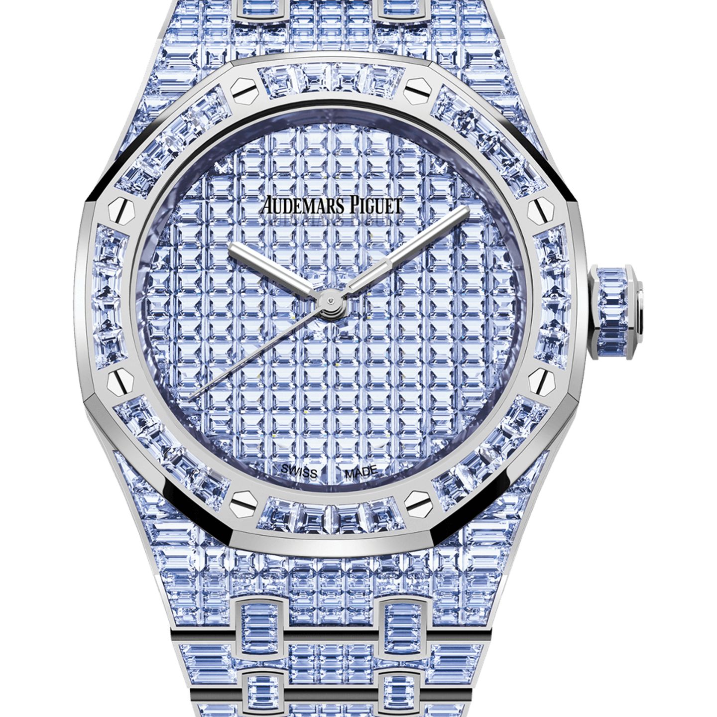Audemars Piguet Royal Oak Selfwinding 15554BC.TF.1274BC.01 (2025) - Blue dial 37 mm White Gold case (1/1)