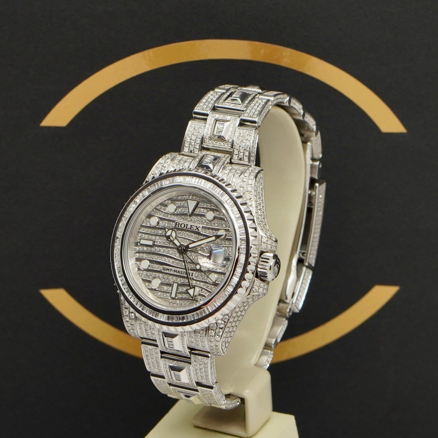 Rolex GMT-Master II 116710LN (2018) - Diamant wijzerplaat 40mm Staal (2/7)