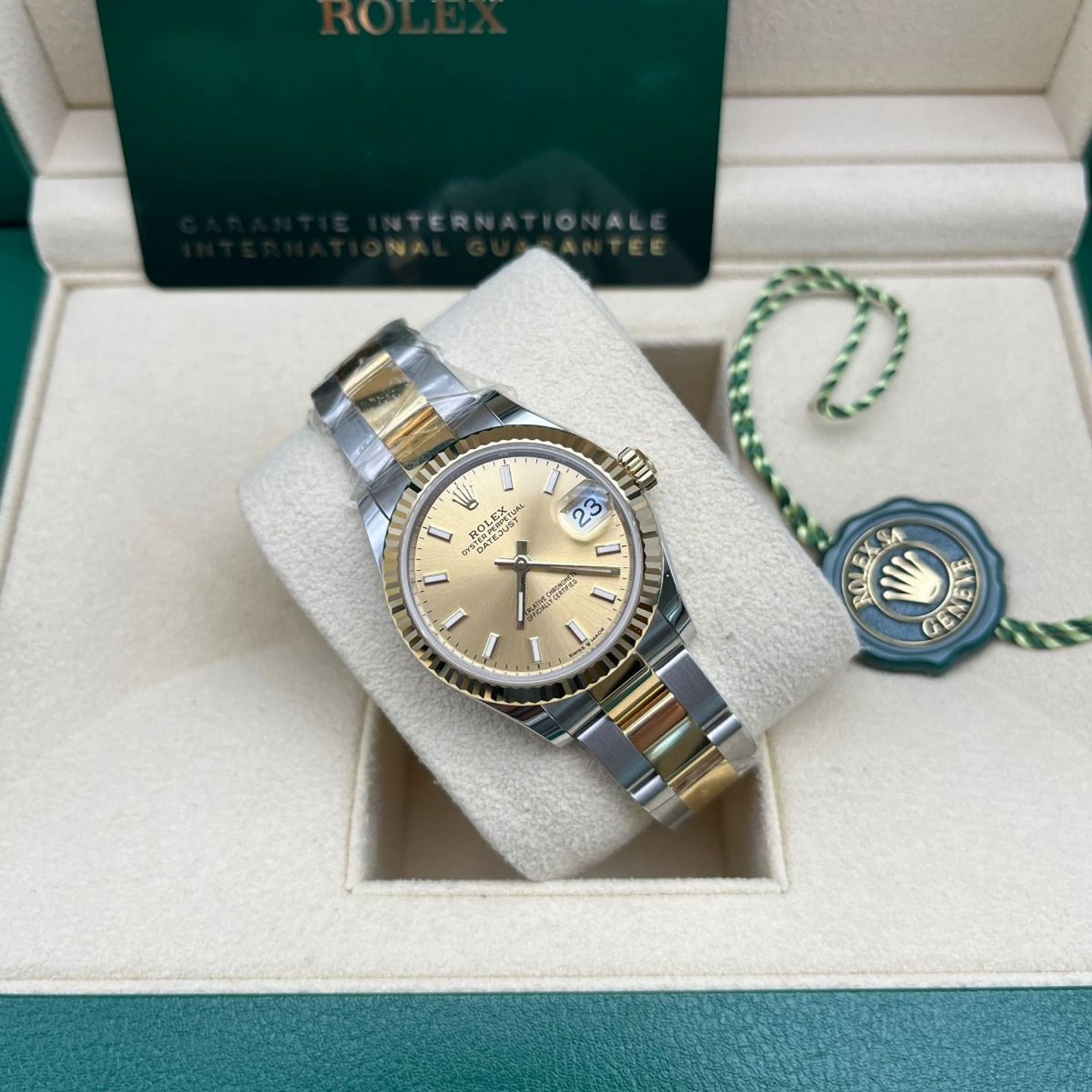 Rolex Datejust 31 278273 (2024) - Champagne wijzerplaat 31mm Staal (6/8)