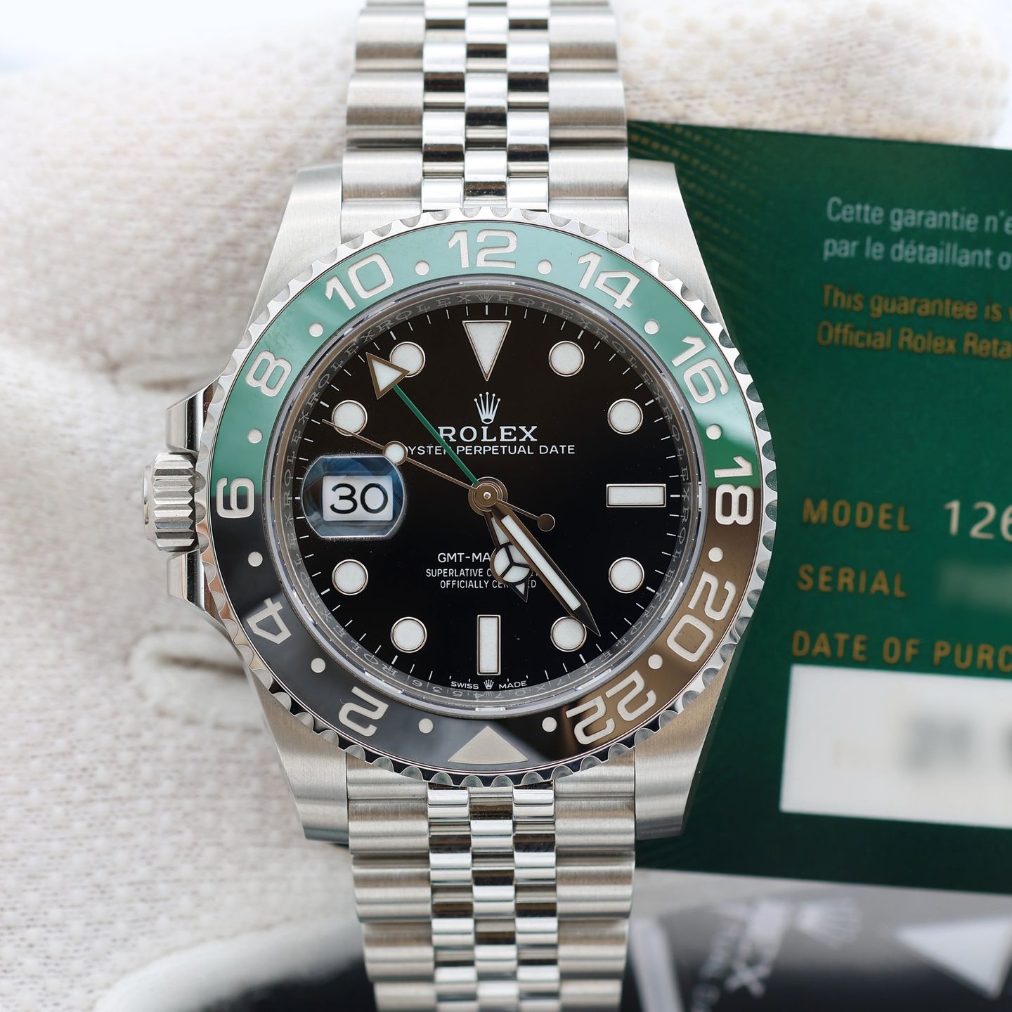 Rolex GMT-Master II 126710BLRO (2023) - Zwart wijzerplaat 40mm Staal (7/8)