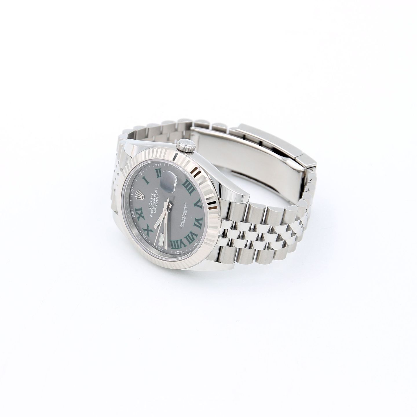 Rolex Datejust 41 126334 (Onbekend (willekeurig serienummer)) - Grijs wijzerplaat 41mm Staal (3/8)