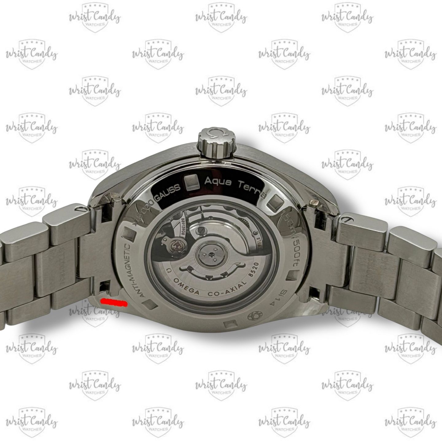 Omega Seamaster Aqua Terra 220.10.38.20.57.001 (Unknown (random serial)) - Pearl dial 38 mm Steel case (7/8)