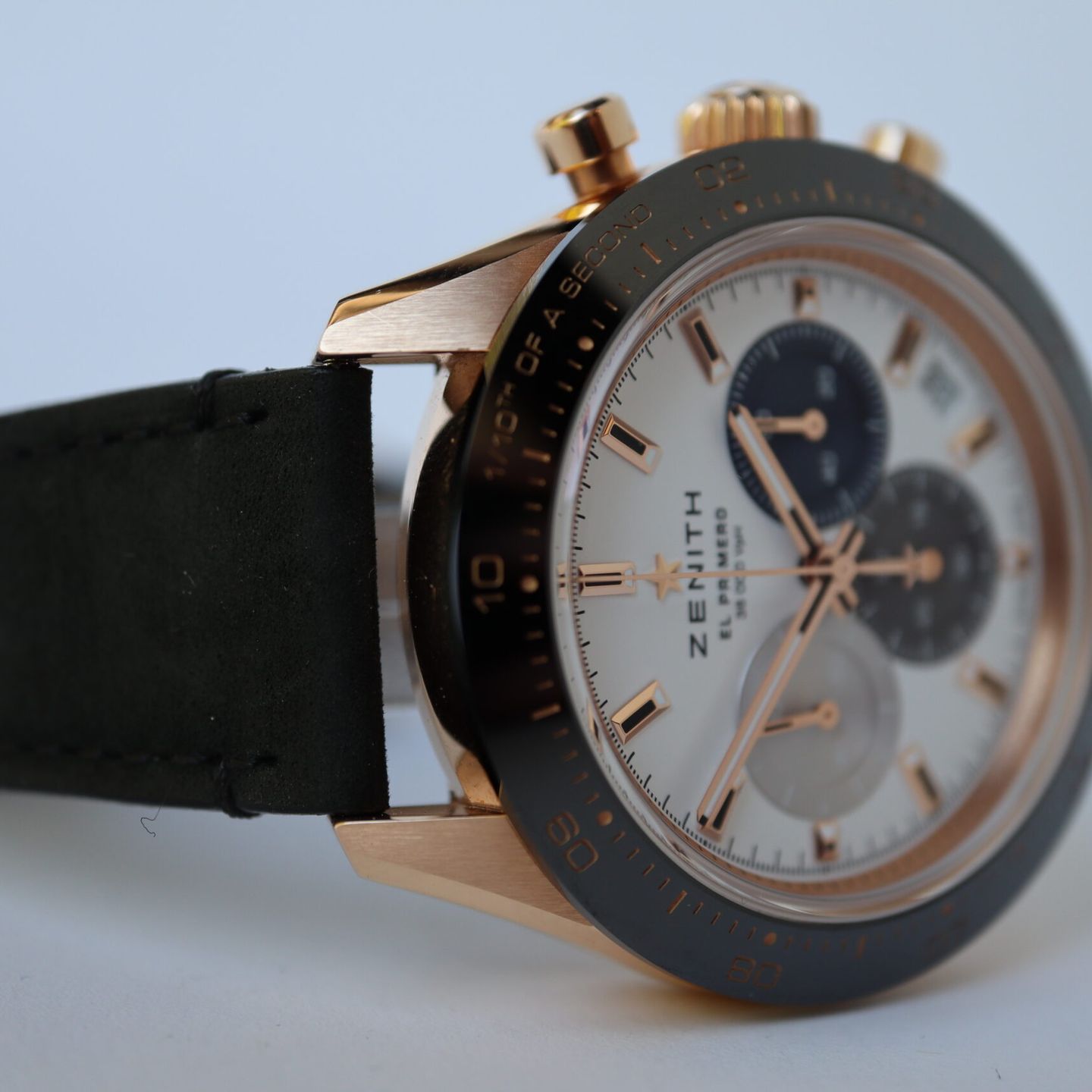 Zenith Chronomaster Sport 18.3100.3600/69.C920 (2023) - White dial 41 mm Rose Gold case (8/8)