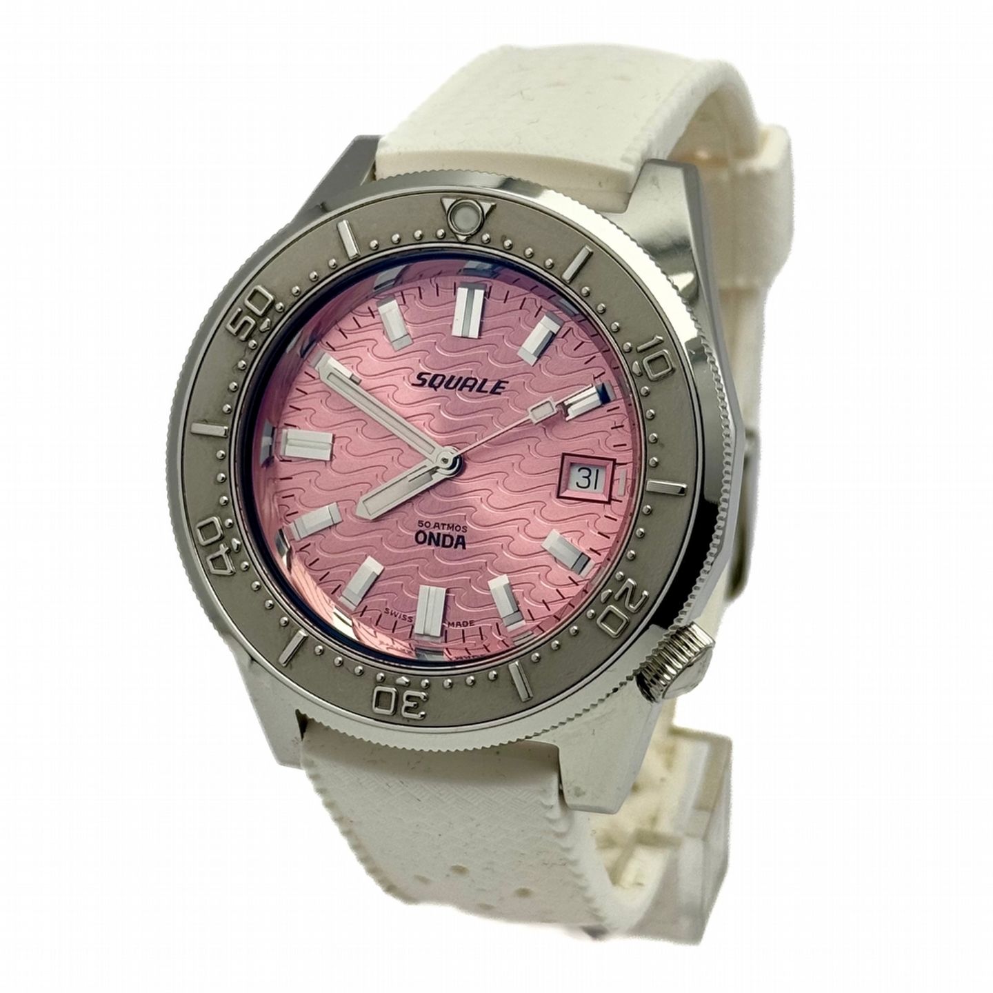 Squale 1521 1521PK (2021) - Pink dial 42 mm Steel case (1/7)