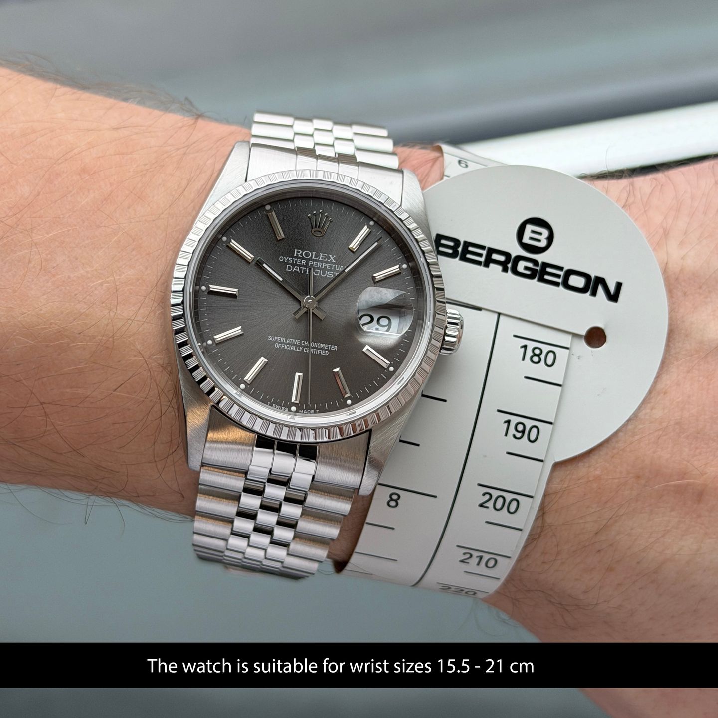 Rolex Datejust 36 16220 (1999) - 36mm Staal (2/8)