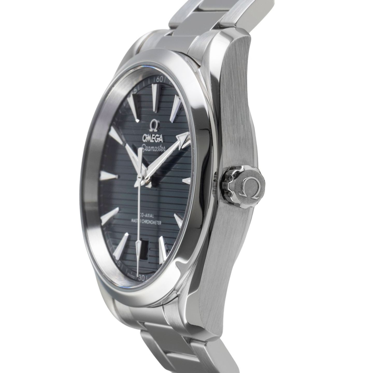 Omega Seamaster Aqua Terra 220.10.38.20.03.001 (Onbekend (willekeurig serienummer)) - Blauw wijzerplaat 38mm Staal (6/8)