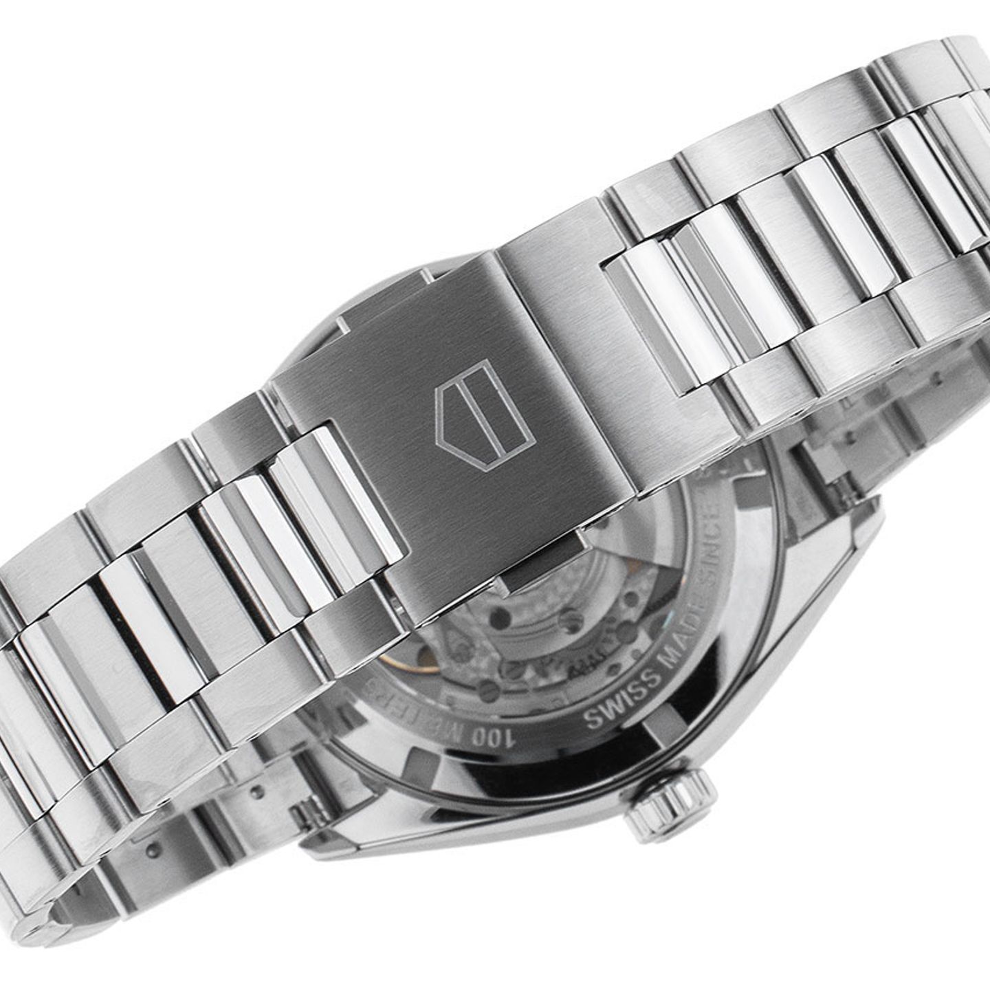 TAG Heuer Carrera Calibre 5 WBN2010.BA0640 (2023) - Zwart wijzerplaat 41mm Staal (7/7)