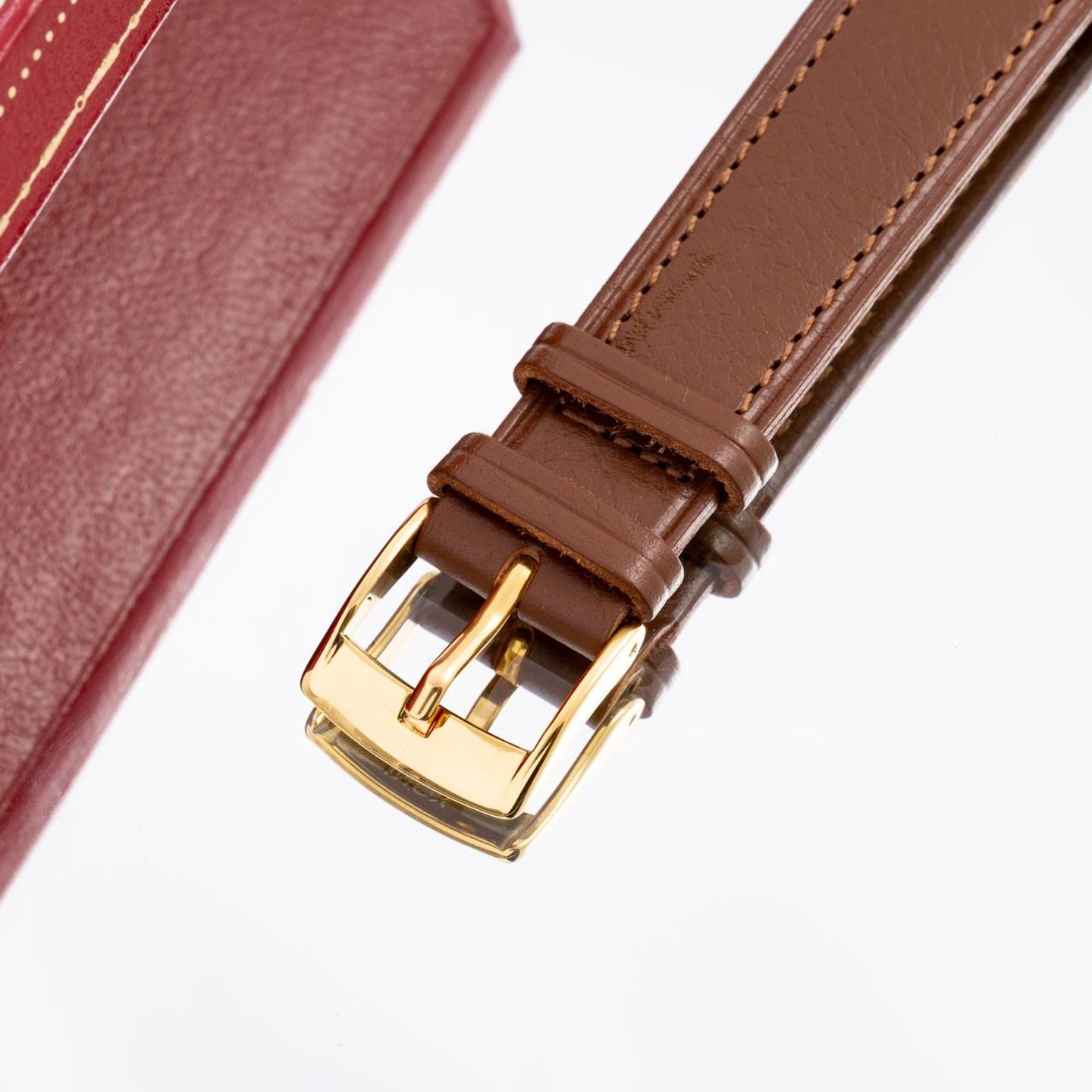 Cartier Tank 2415 (1990) - White dial 22 mm Steel case (8/8)