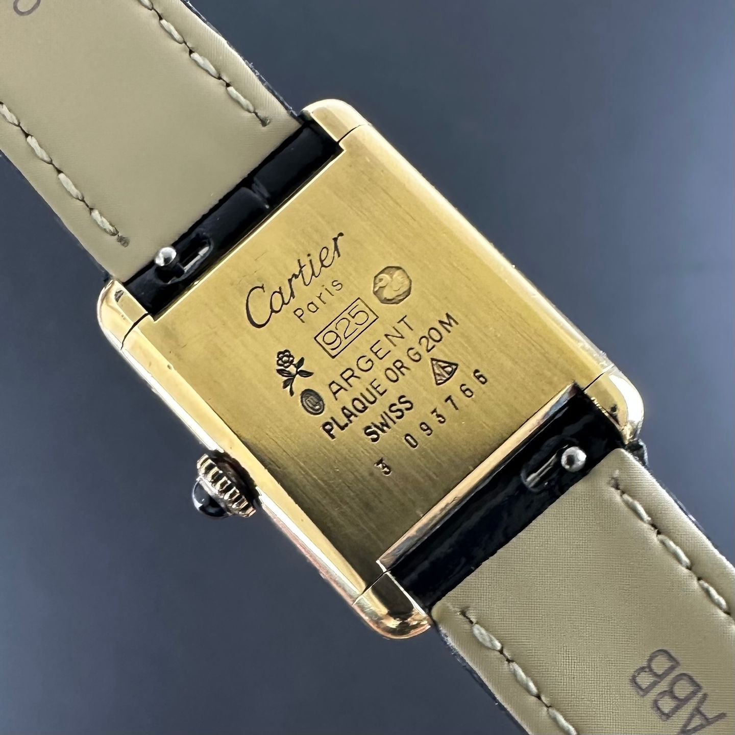 Cartier Tank Vermeil Unknown - (4/8)