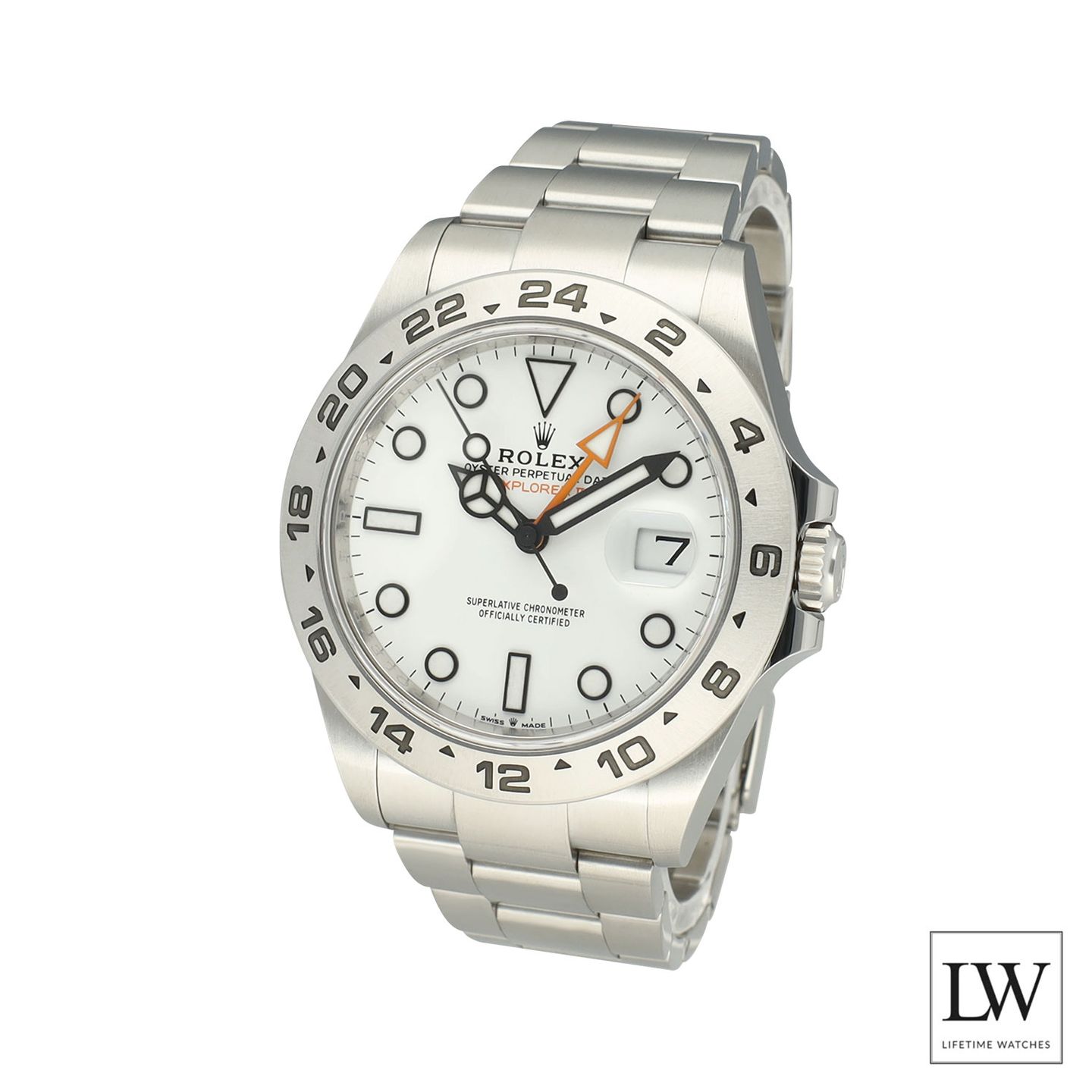 Rolex Explorer II 226570 (2022) - White dial 42 mm Steel case (4/8)