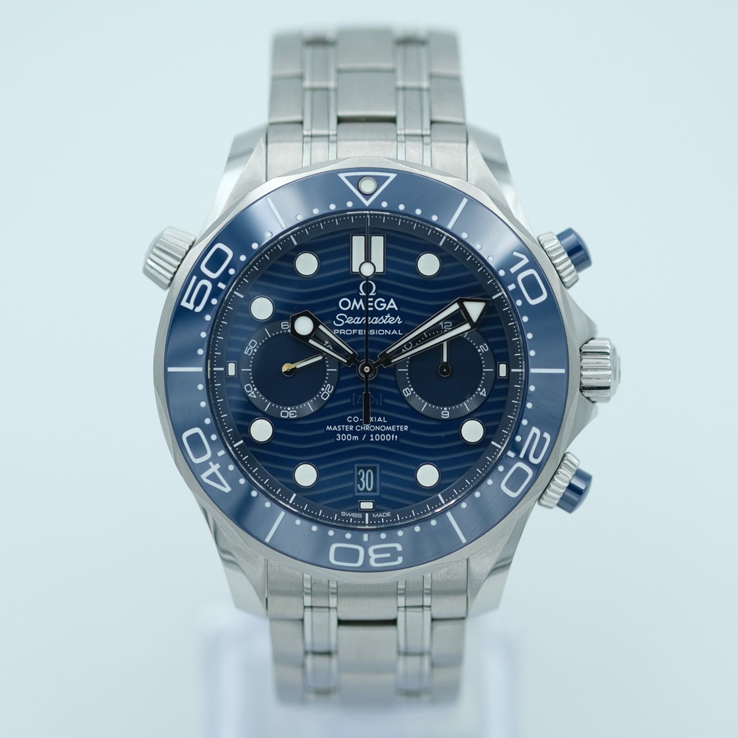 Omega Seamaster Diver 300 M 210.30.44.51.03.001 (2023) - Blue dial 44 mm Steel case (3/8)