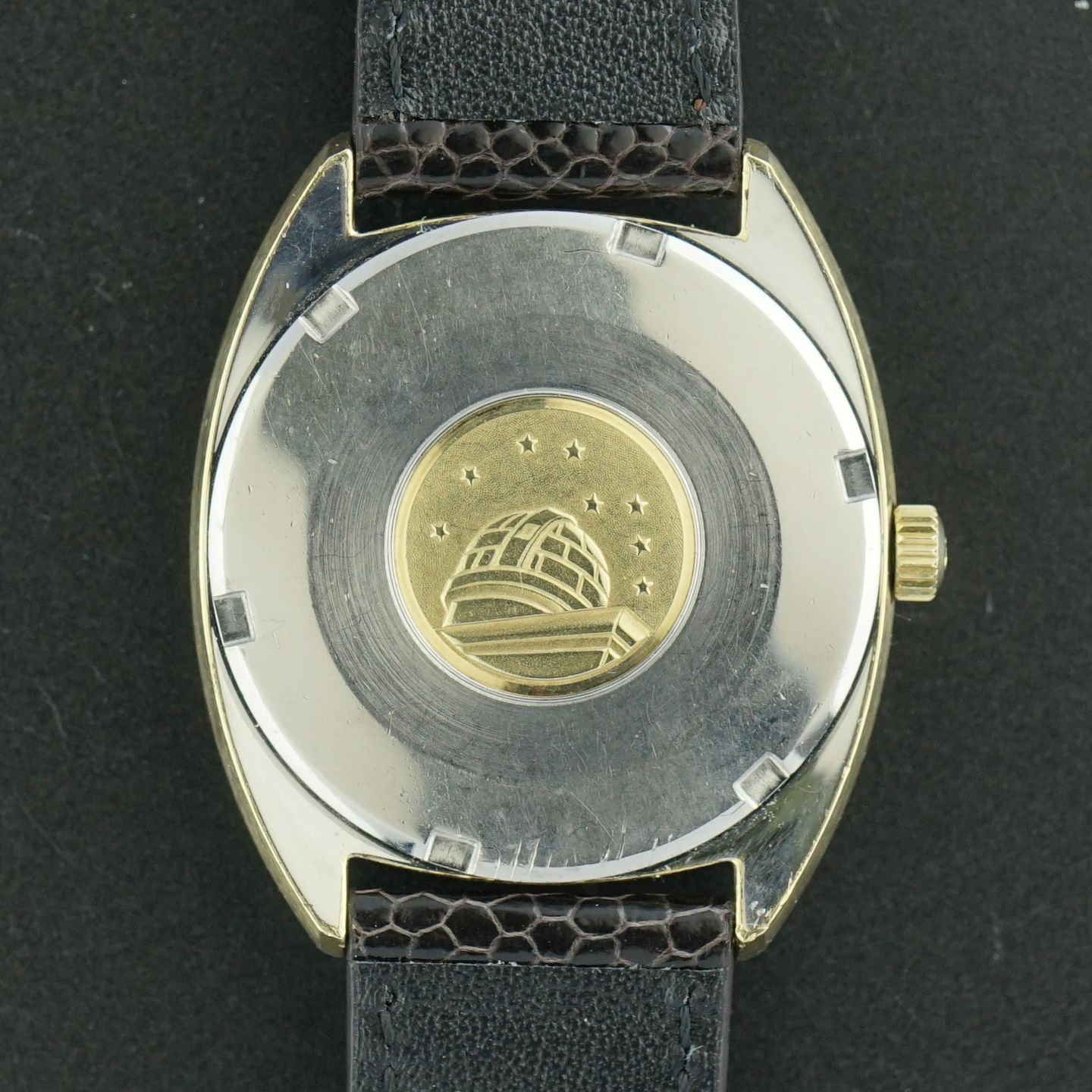 Omega Constellation 168.027 (1968) - White dial 35 mm Gold/Steel case (3/8)