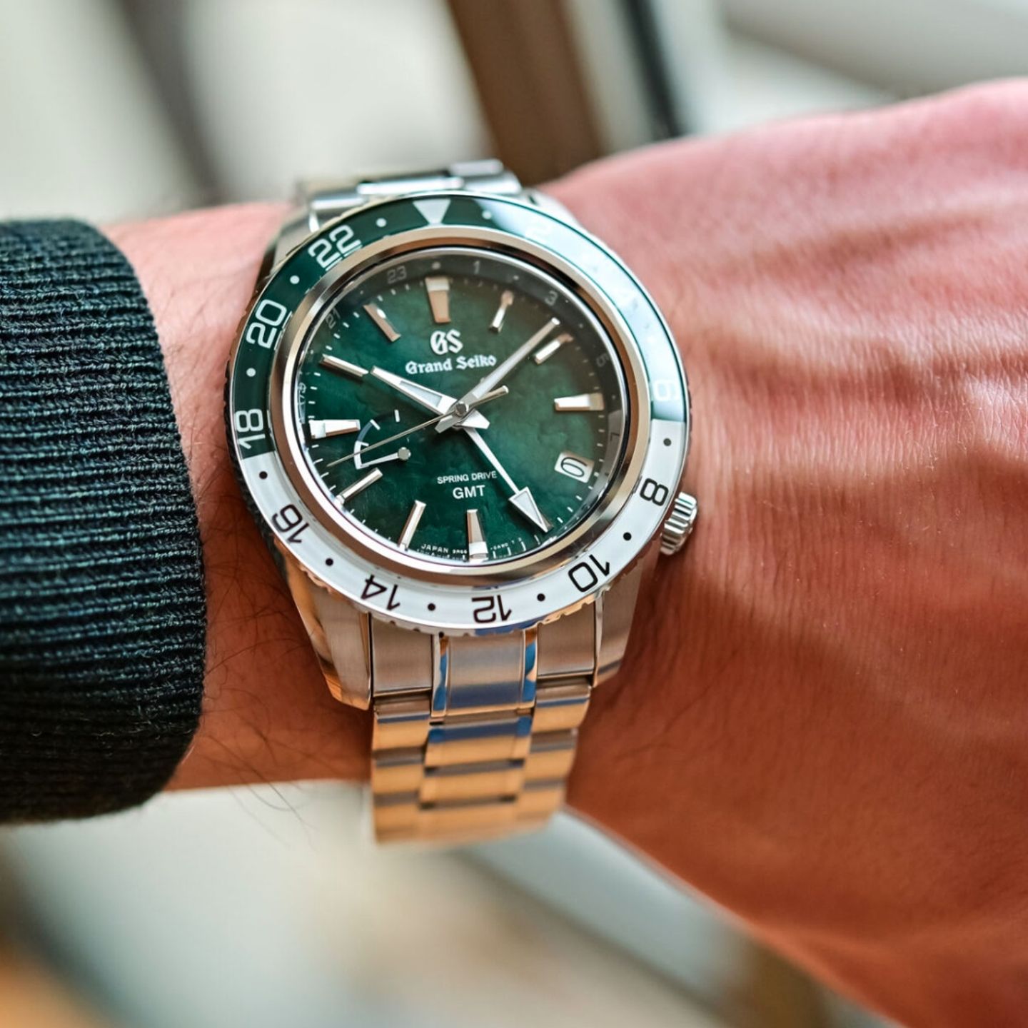 Grand Seiko Sport Collection SBGE295 (2023) - Groen wijzerplaat Onbekend Staal (1/1)