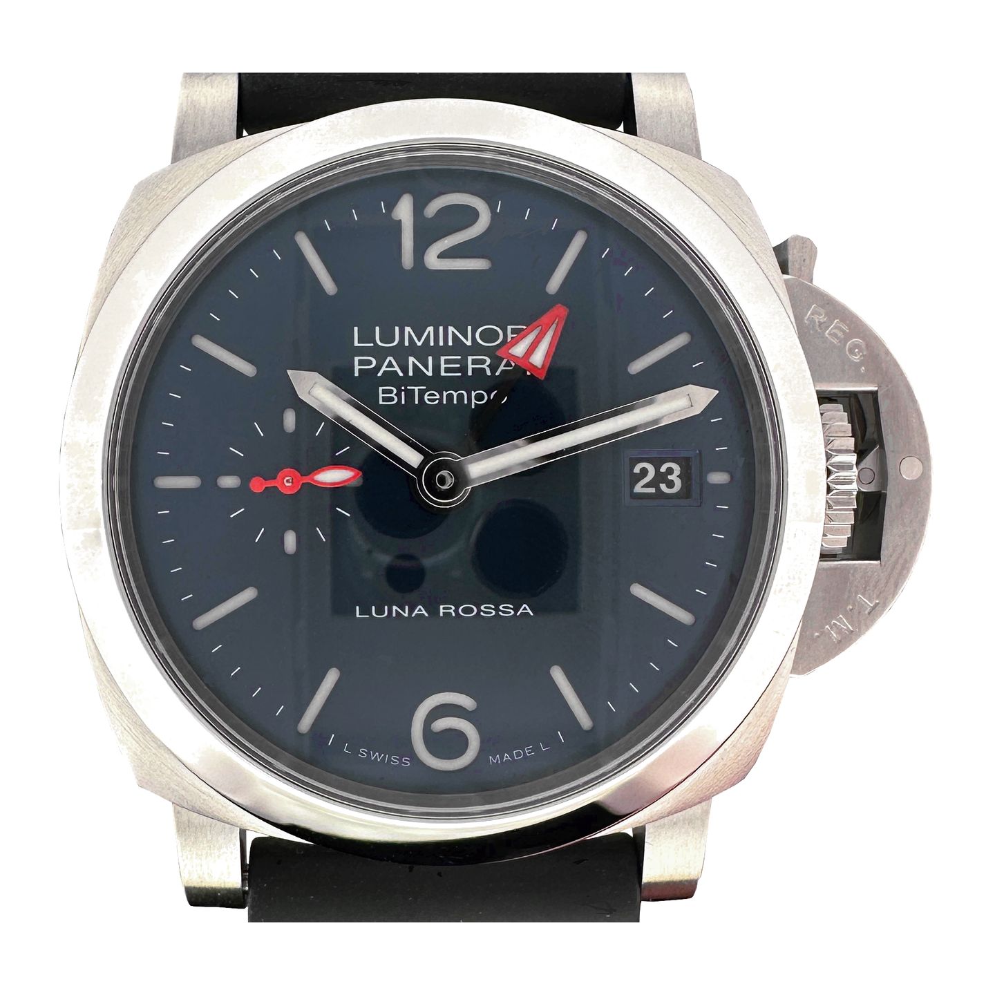 Panerai Luminor PAM01404 (2024) - Blauw wijzerplaat 40mm Staal (1/7)