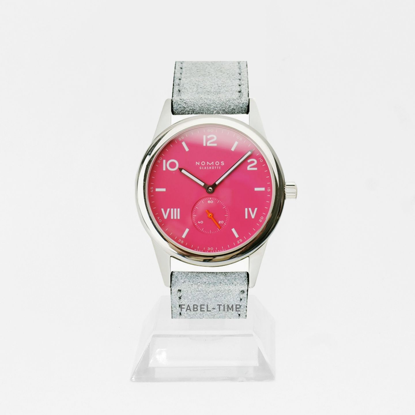 NOMOS Club Campus 728 (2024) - Roze wijzerplaat 39mm Staal (1/1)