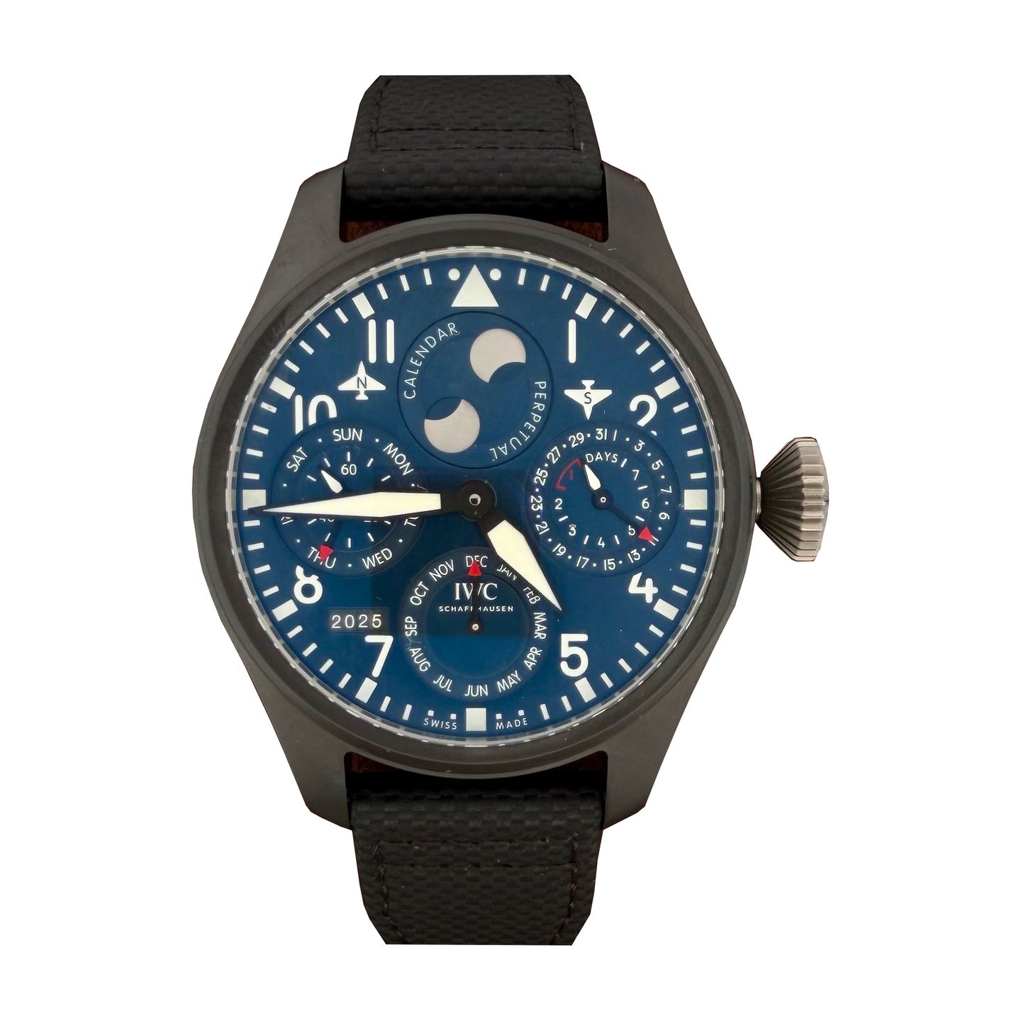 IWC Big Pilot Top Gun IW503001 (2025) - Blue dial 47 mm Ceramic case (1/1)