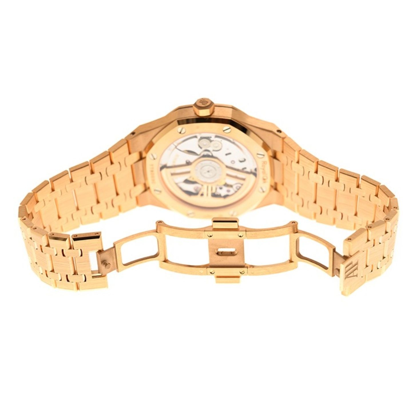 Audemars Piguet Royal Oak Selfwinding 15510OR.OO.1320OR.03 (2023) - Blue dial 41 mm Rose Gold case (3/5)