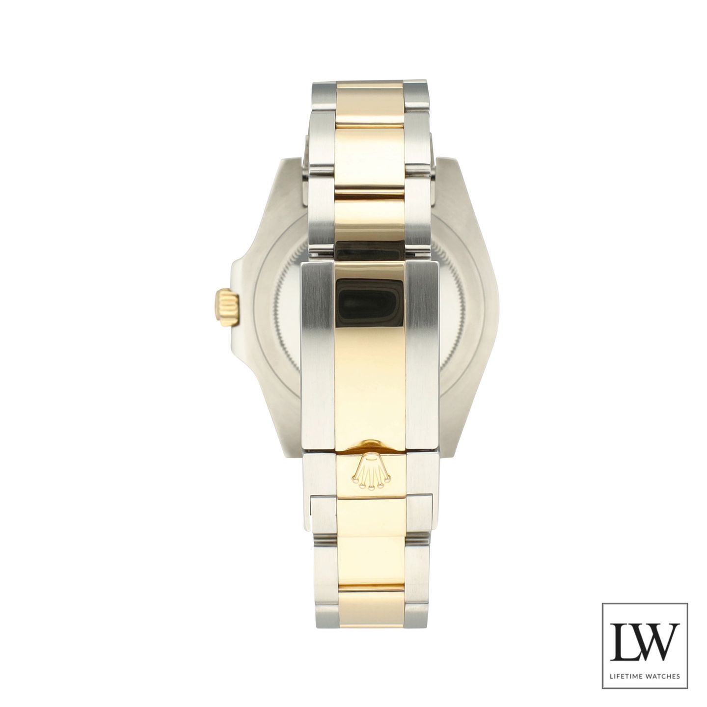 Rolex GMT-Master II 116713LN (2015) - Black dial 40 mm Gold/Steel case (7/8)