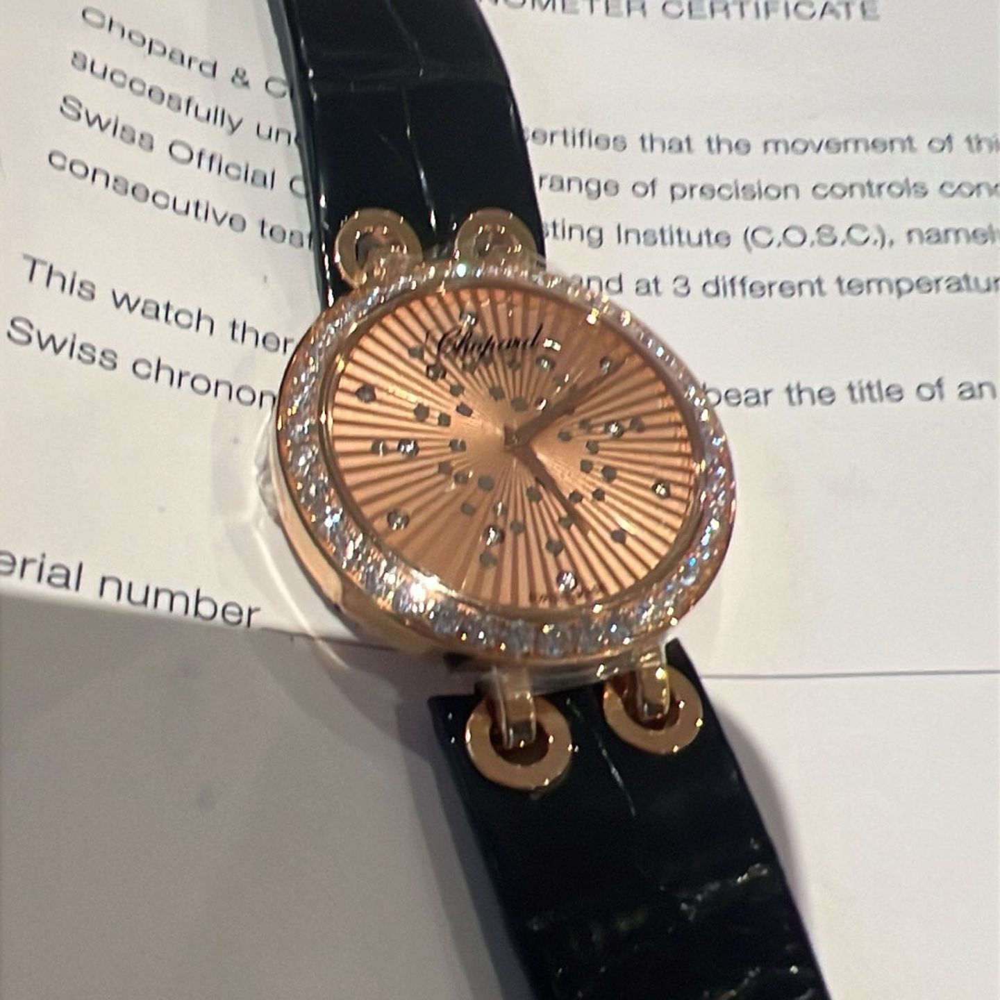 Chopard Unknown 134236-5001 (2024) - Zwart wijzerplaat 40mm Staal (1/1)