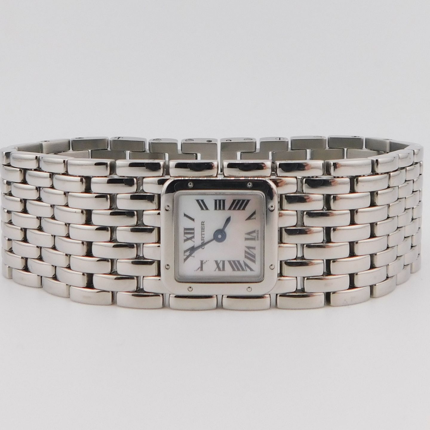 Cartier Panthère 2420 (2000) - White dial 21 mm Steel case (3/4)