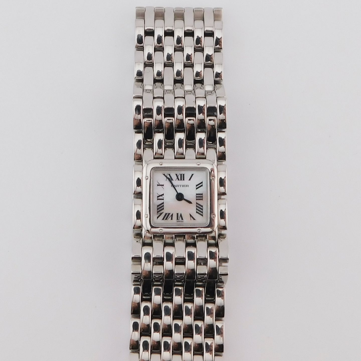 Cartier Panthère 2420 (2000) - White dial 21 mm Steel case (2/4)