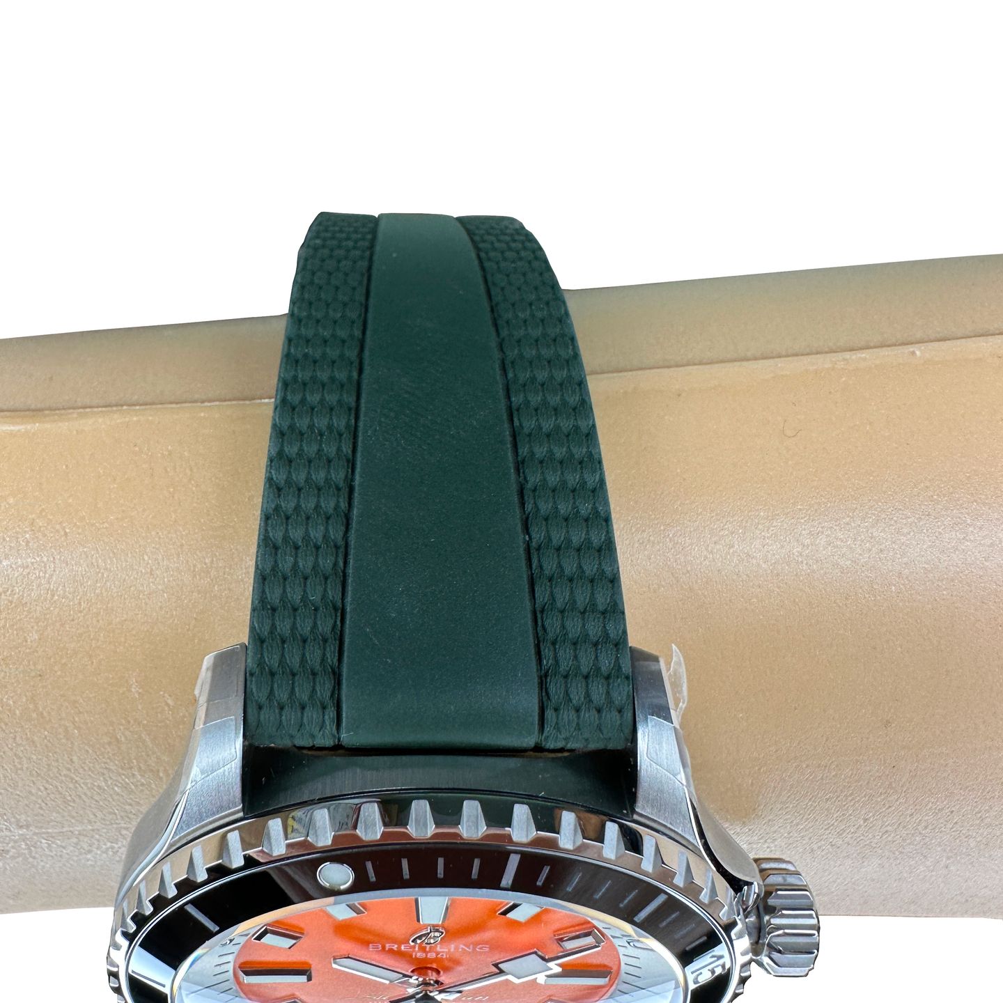 Breitling Superocean 42 A173751A1O1S1 (2024) - Oranje wijzerplaat 42mm Staal (7/8)