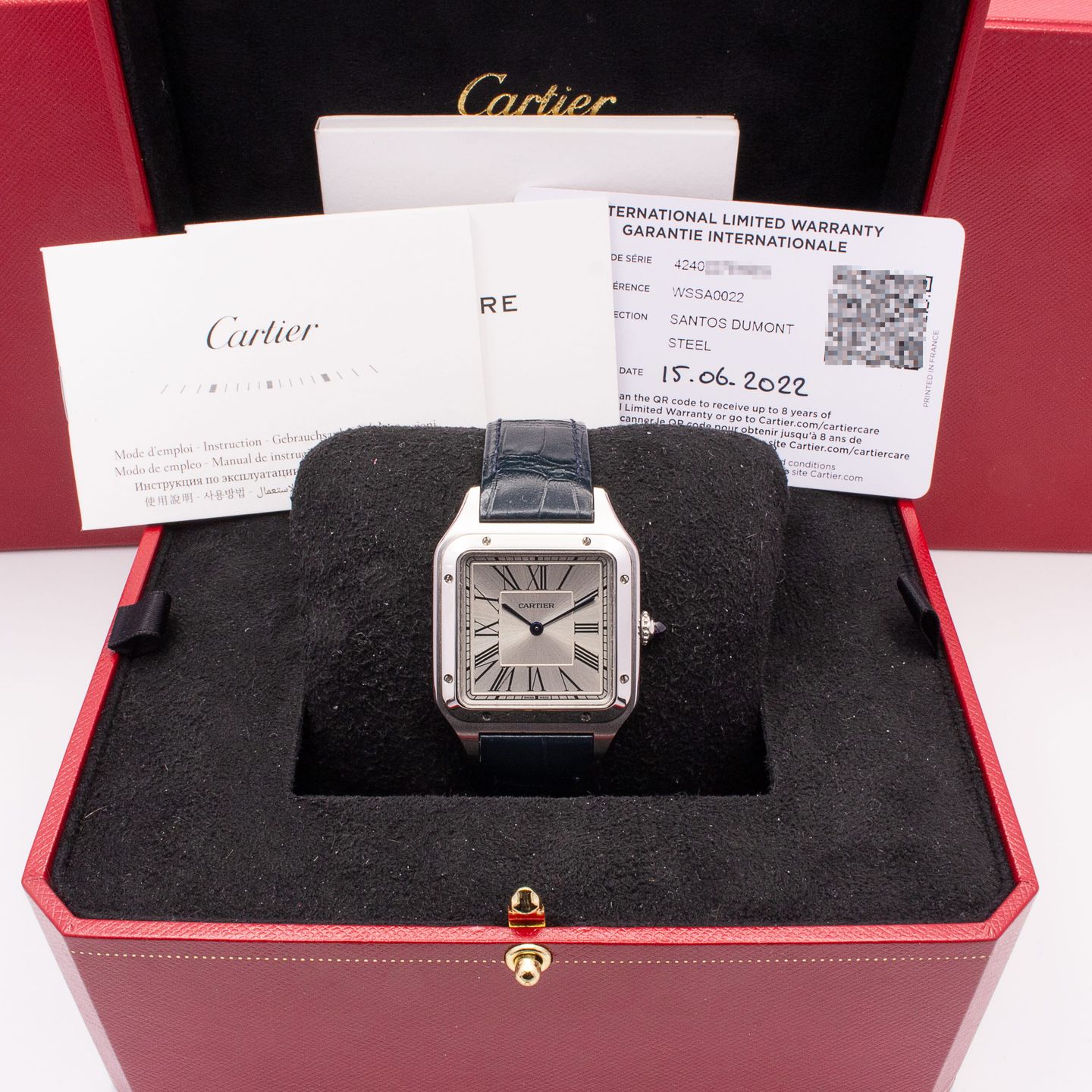 Cartier Santos Dumont WSSA0022 - (8/8)