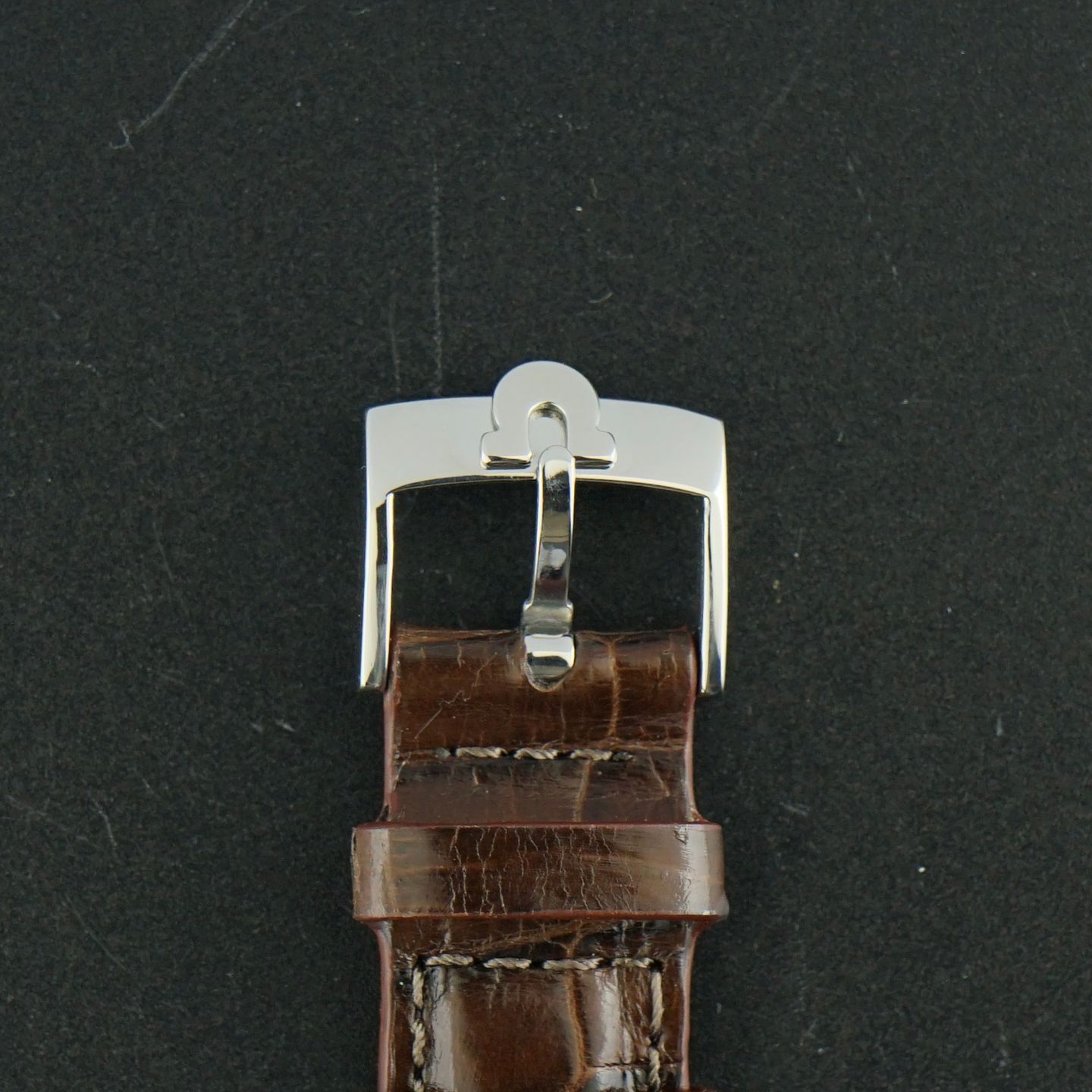 Omega Genève 166.0163 (1973) - Wit wijzerplaat 35mm Staal (7/8)