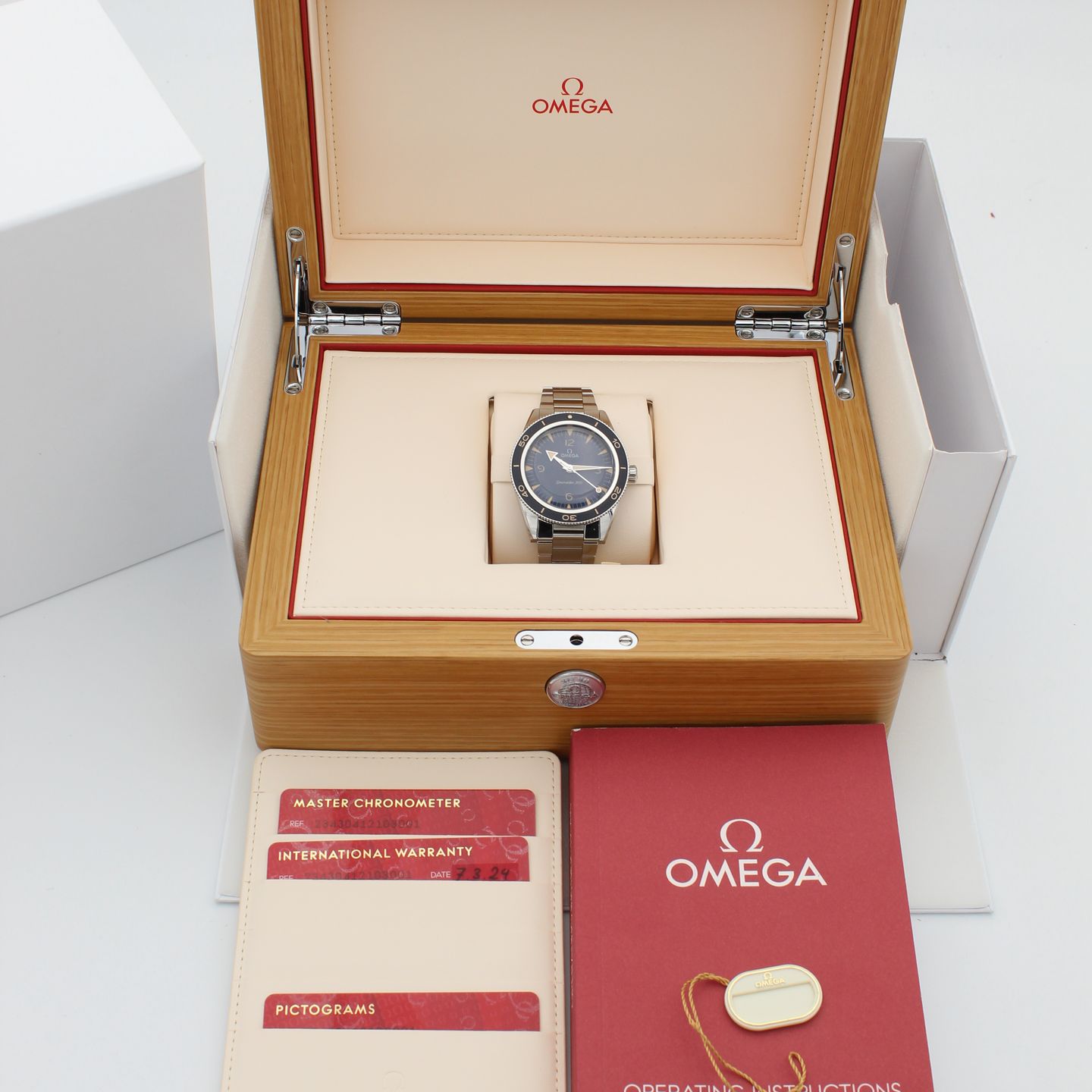 Omega Seamaster 300 234.30.41.21.03.001 (2024) - Blauw wijzerplaat 41mm Staal (2/8)