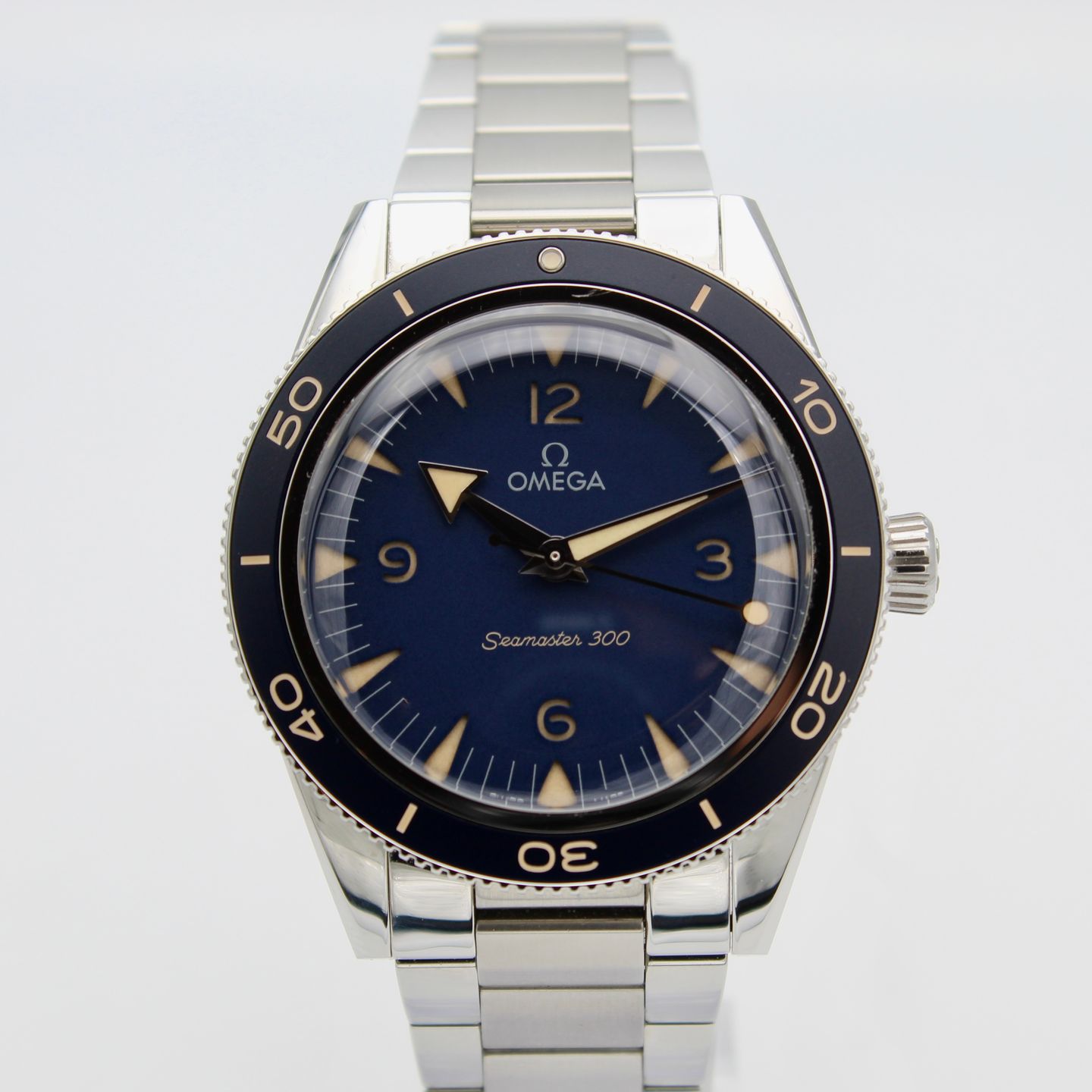 Omega Seamaster 300 234.30.41.21.03.001 (2024) - Blue dial 41 mm Steel case (1/8)